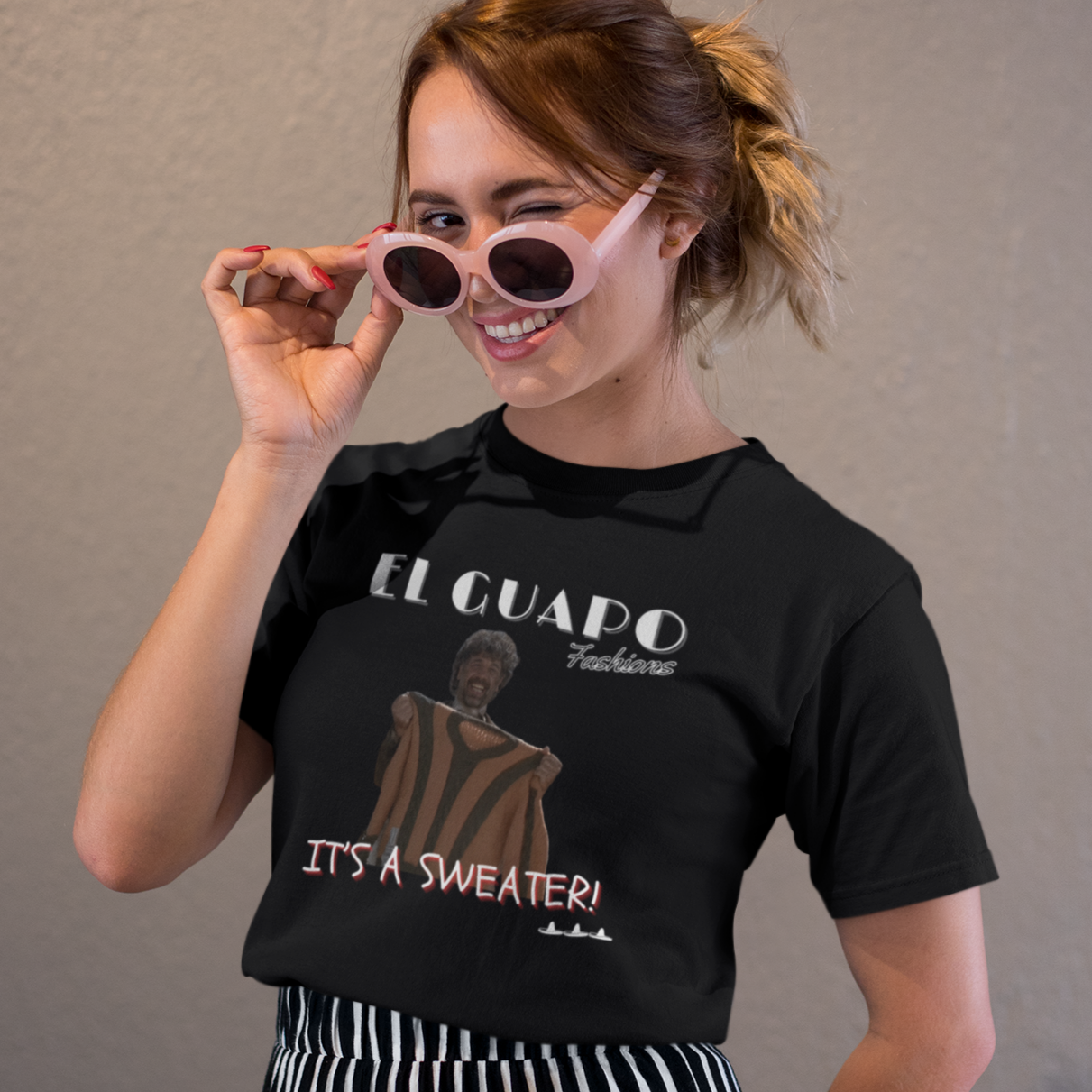 The Three Amigos "El Guapo Fashions" Tee – “It’s a Sweater!” Movie Edition