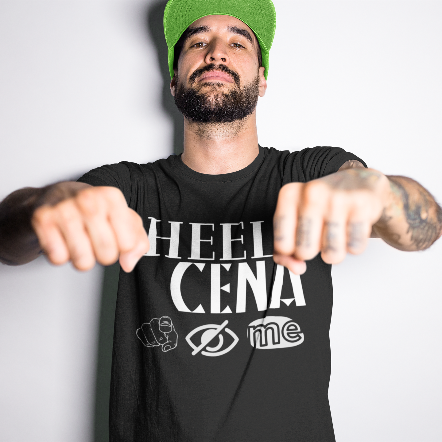 Premium John Cena "Heel Cena" Fan Tee | Pro Wrestling Inspired T- Shirt | U Can't See Me Shirt