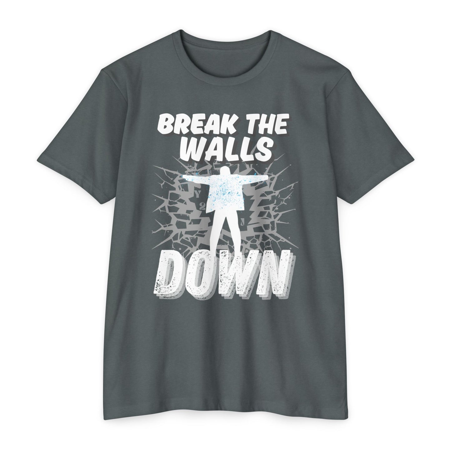 Chris Jericho 'Break The Walls Down' T-Shirt - Light-Up Jacket Inspired Wrestling Tee
