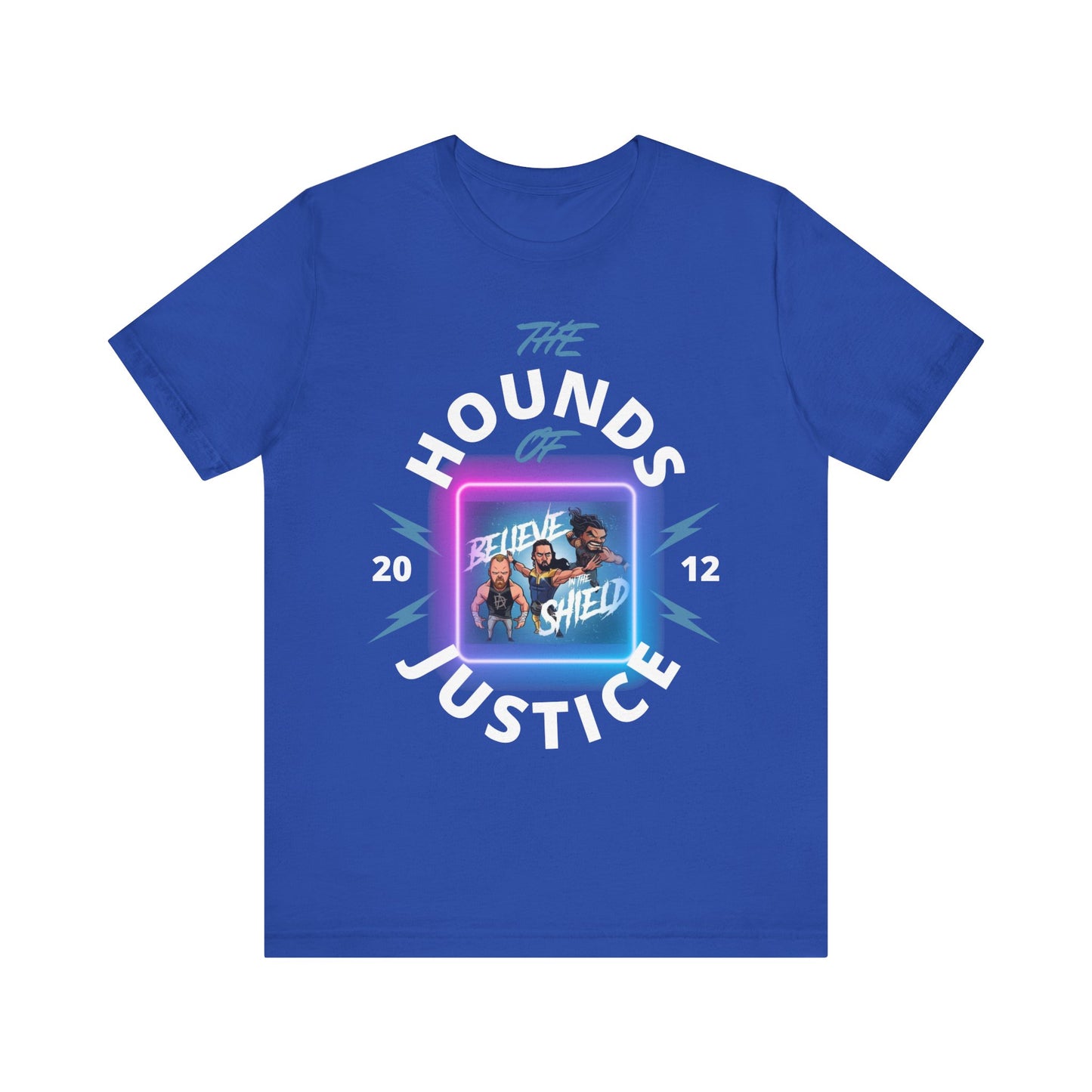 The Hounds of Justice 2012 Tee | Animated Roman, Seth, & Dean Design for The SHIELD Stans
