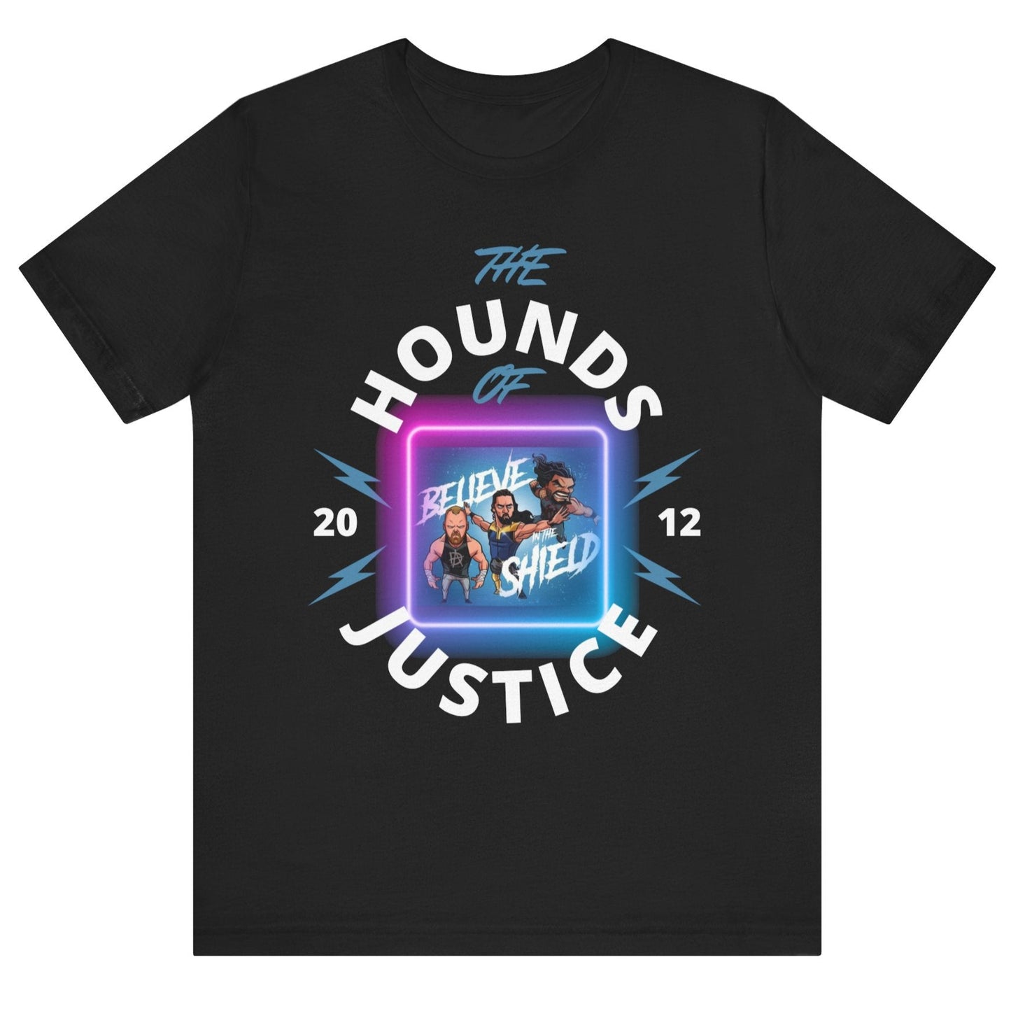 The Hounds of Justice 2012 Tee | Animated Roman, Seth, & Dean Design for The SHIELD Stans
