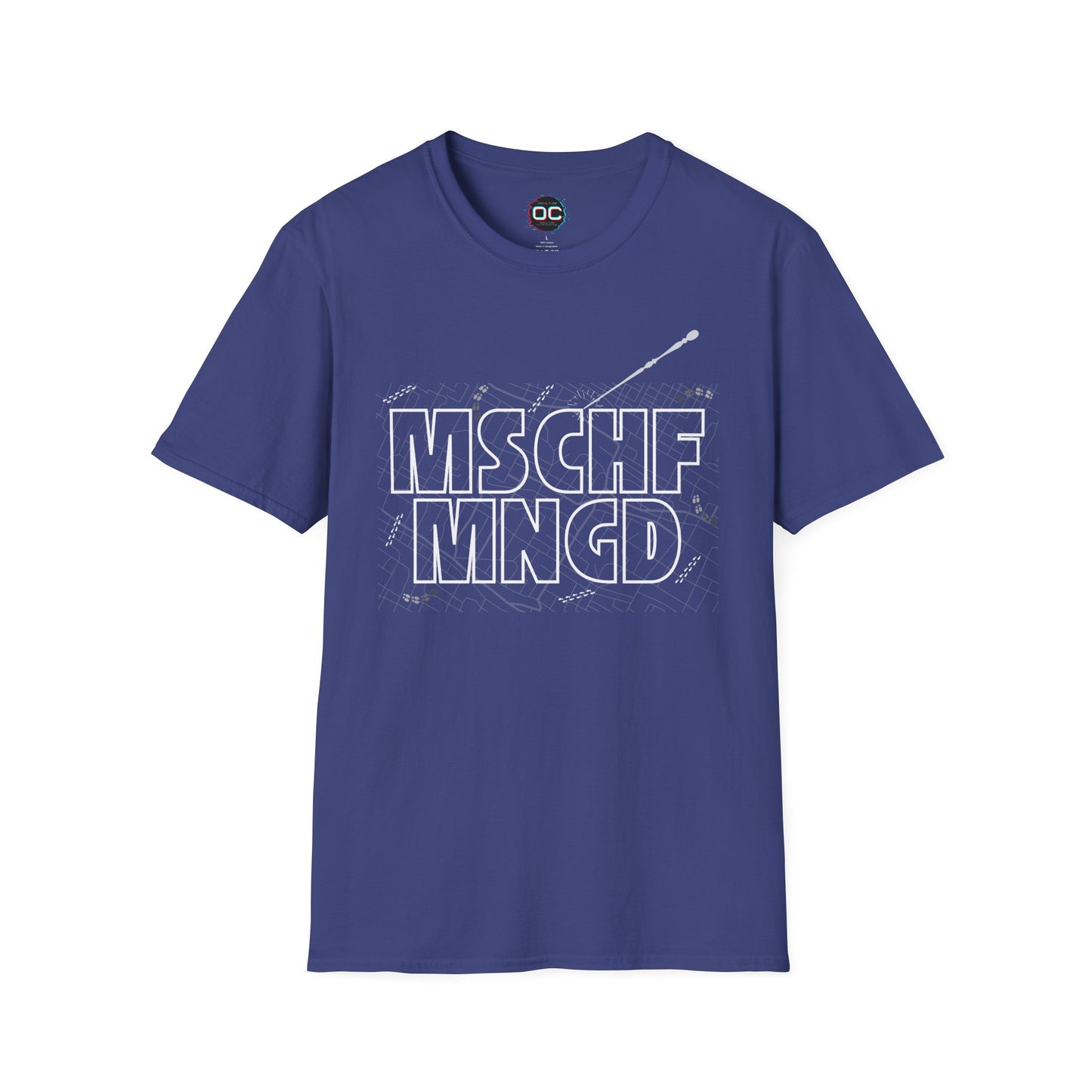 "MSCHF MNGD" Magic Map Tee – A Potter Inspired 'Mischief Managed' Tribute T-Shirt