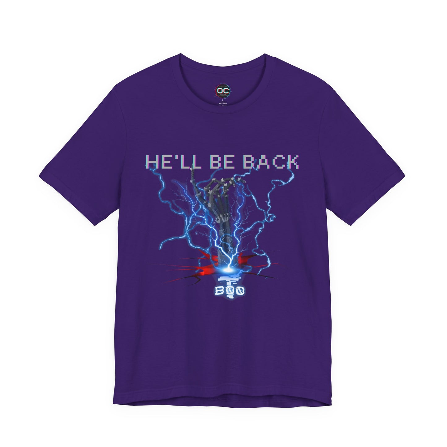 T-800 “He’ll Be Back” Edition Tee – Cybernetic Terminator Tribute T-Shirt