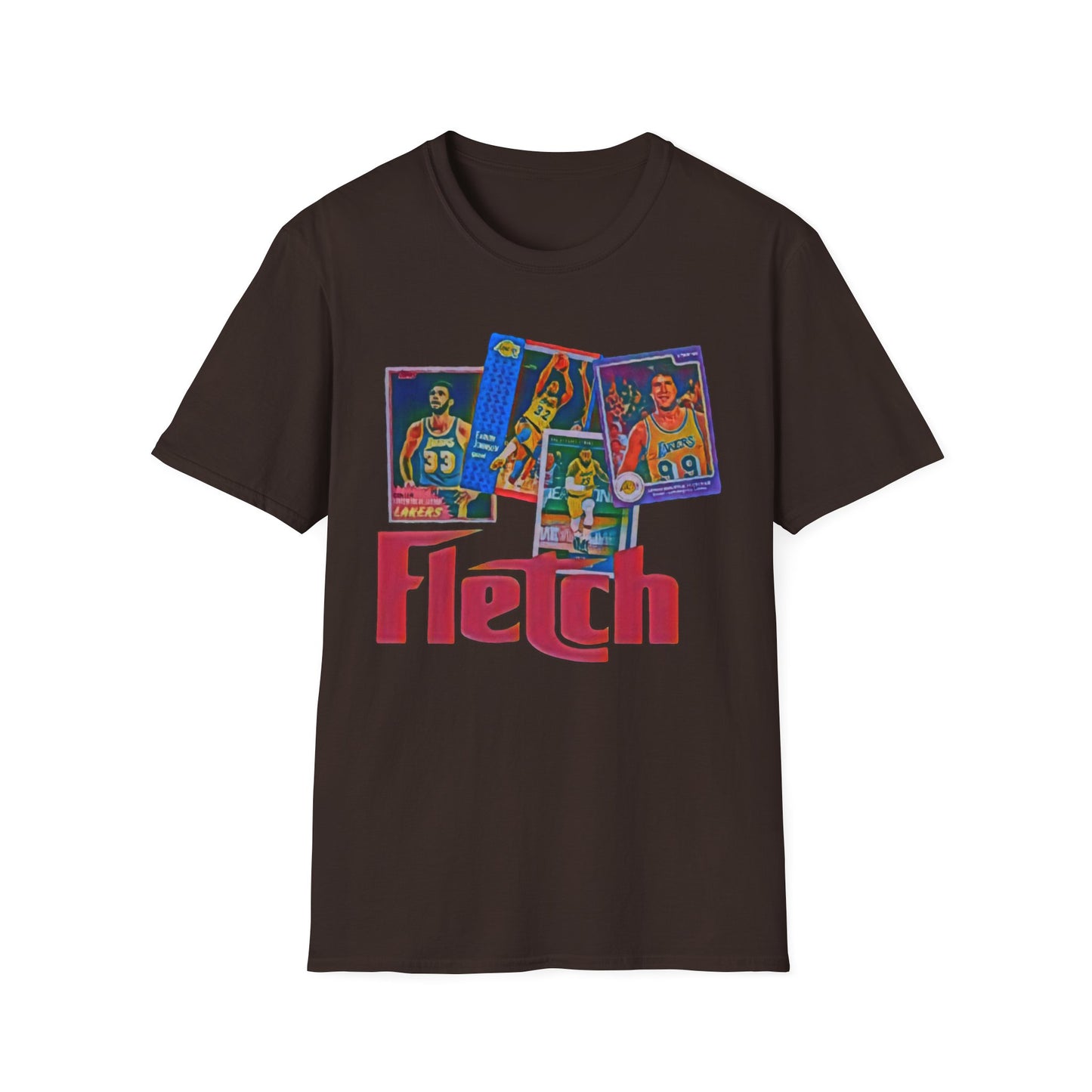 Fletch Lakers Basketball T-Shirt - Vintage Movie Homage Tee | 14 Colors | Chevy Chase Inspired