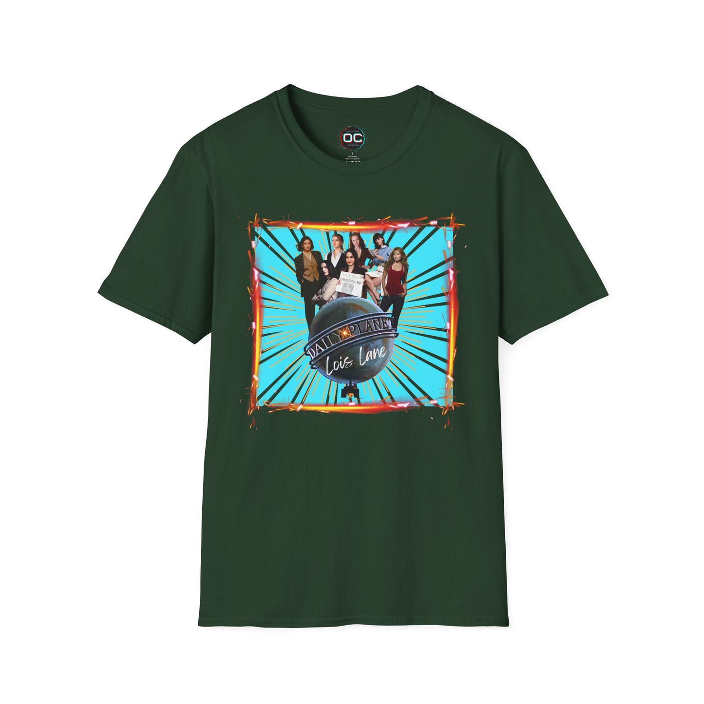 Lois Lane Tribute Tee – Daily Planet Globe Edition T-Shirt
