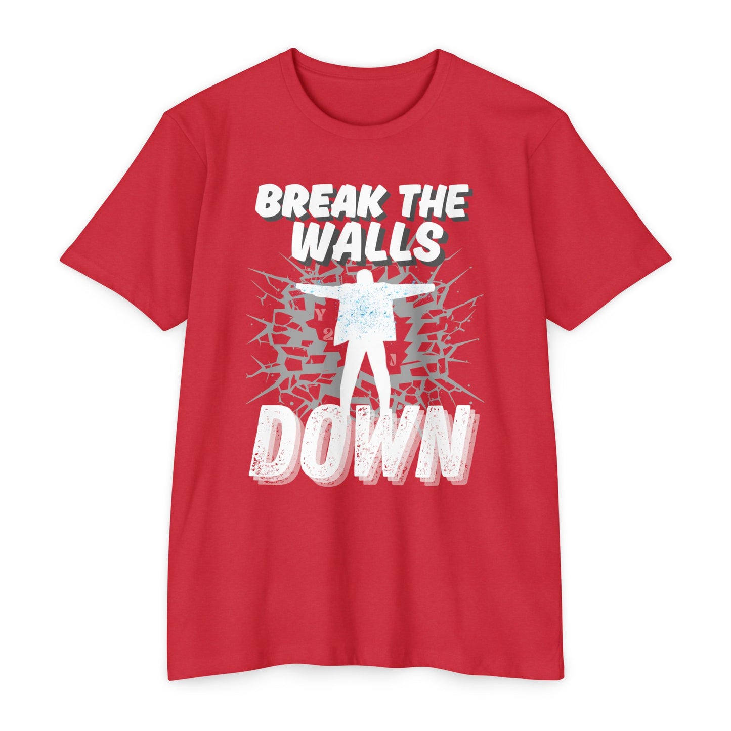 Chris Jericho 'Break The Walls Down' T-Shirt - Light-Up Jacket Inspired Wrestling Tee