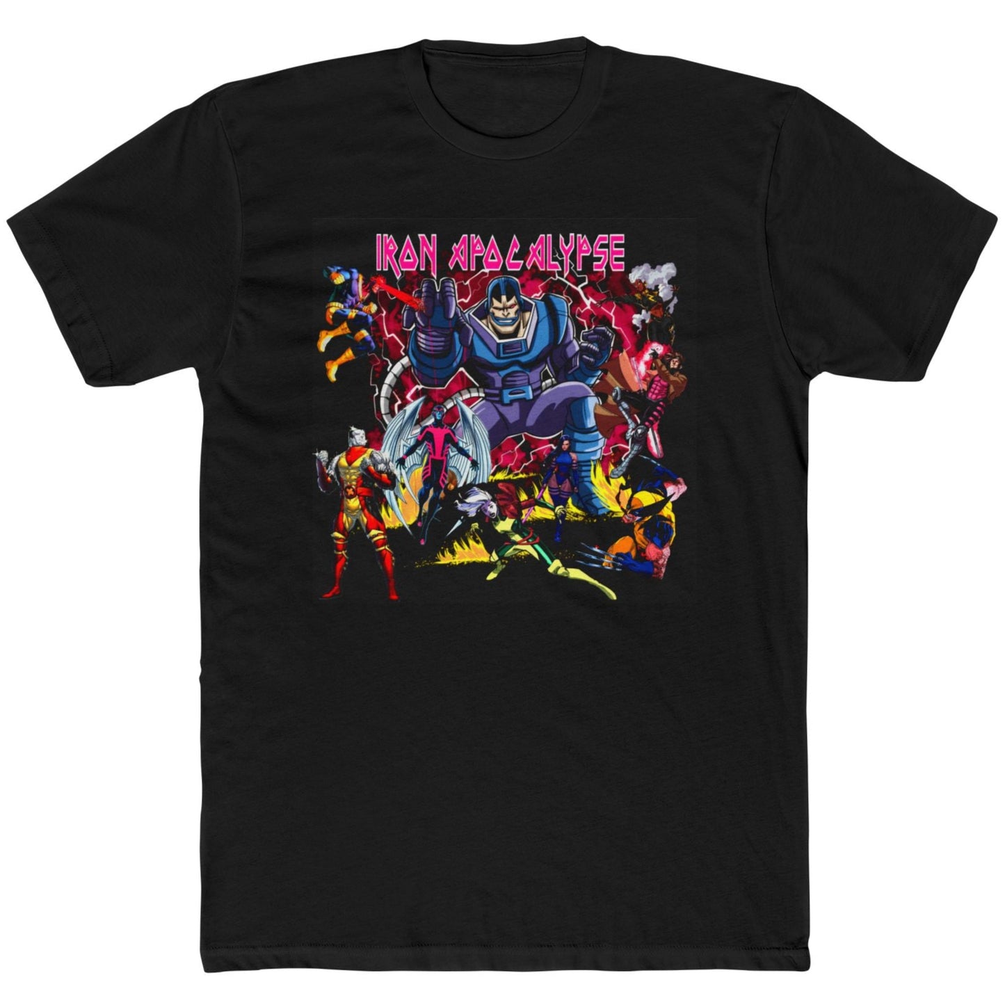 "X-Men: Number of the Apocalypse" T-Shirt – When Metal Meets Mutant Mayhem!