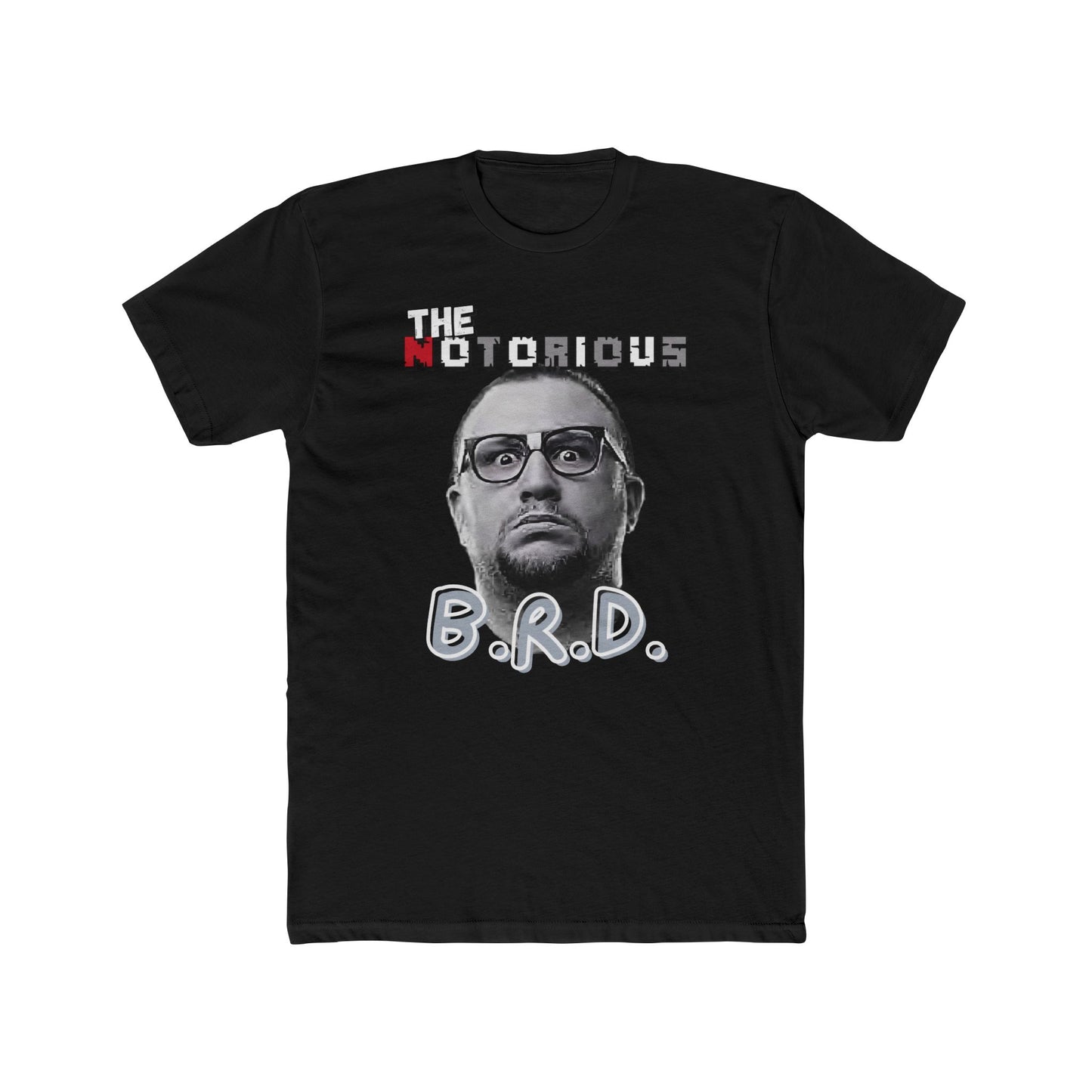 The Notorious B.R.D. T-Shirt - Bubba Ray Dudley Homage Retro Style Tee