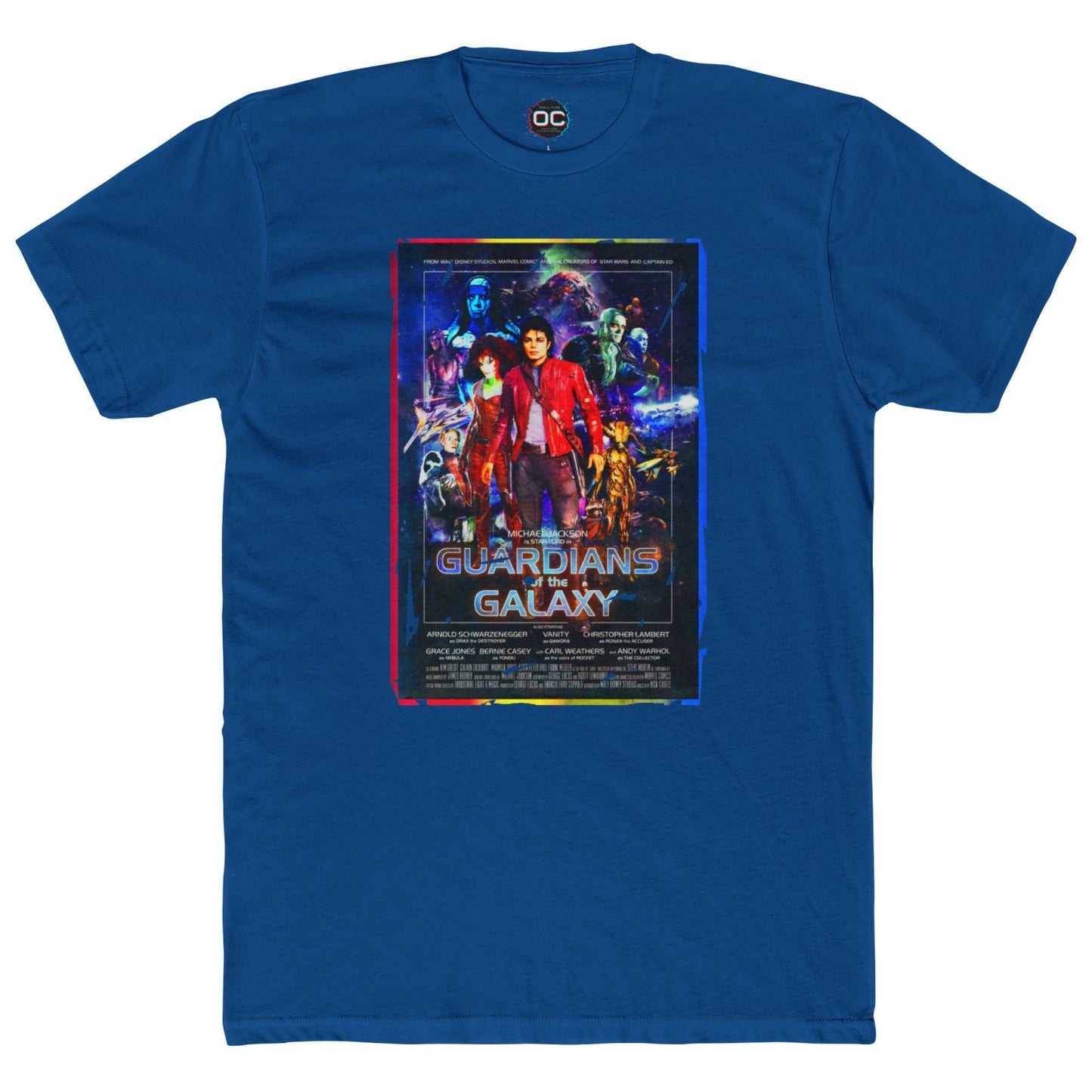 "Guardians of the Radical 80s" Mashup T-Shirt β When Marvel Meets Retro Royalty!