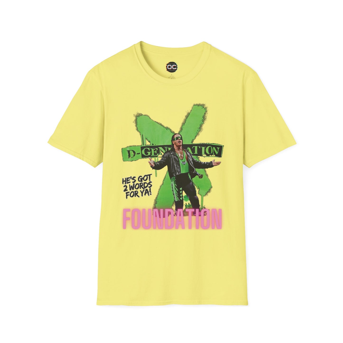 WWE Bret Hart D-generation X Unisex Softstyle T-Shirt, Wrestling Tee, Wrestling Fan Gift, Wrestling Shirt, Wrestling Apparel