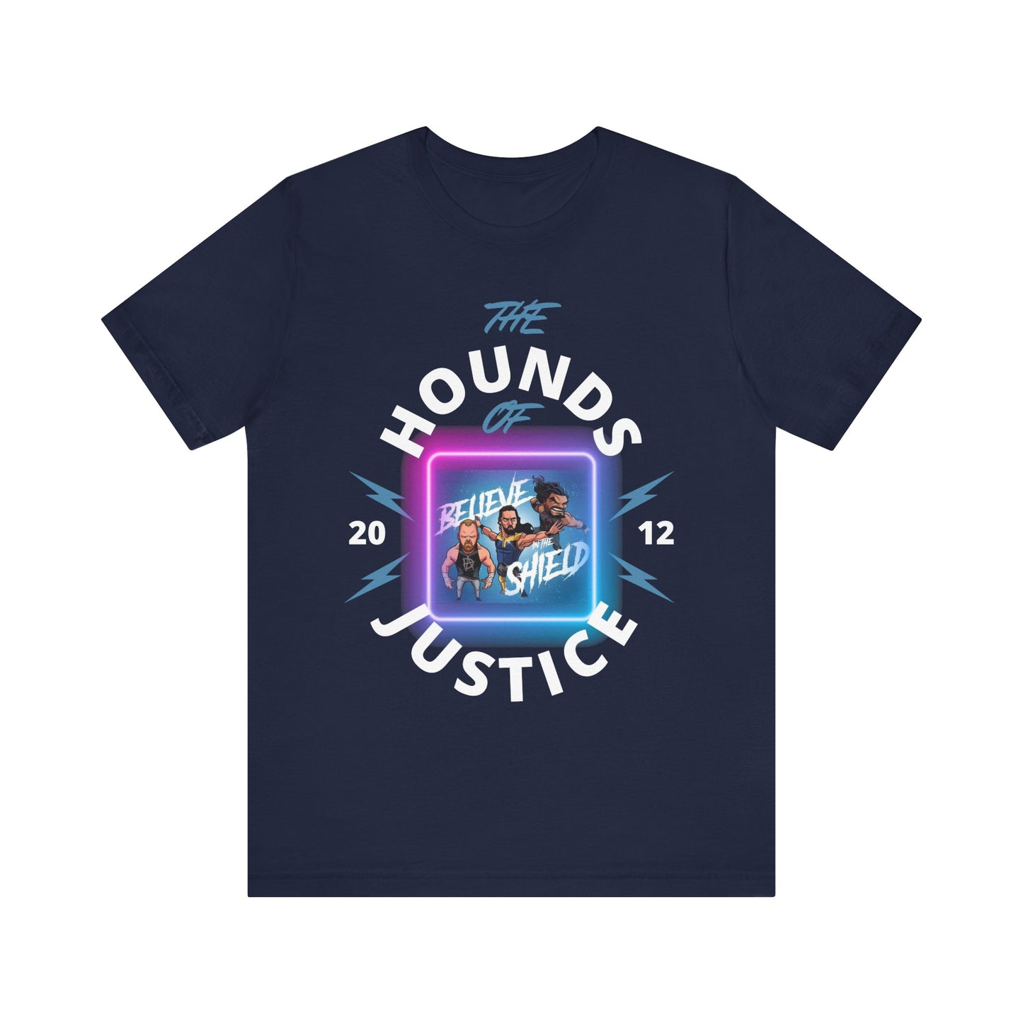 The Hounds of Justice 2012 Tee | Animated Roman, Seth, & Dean Design for The SHIELD Stans