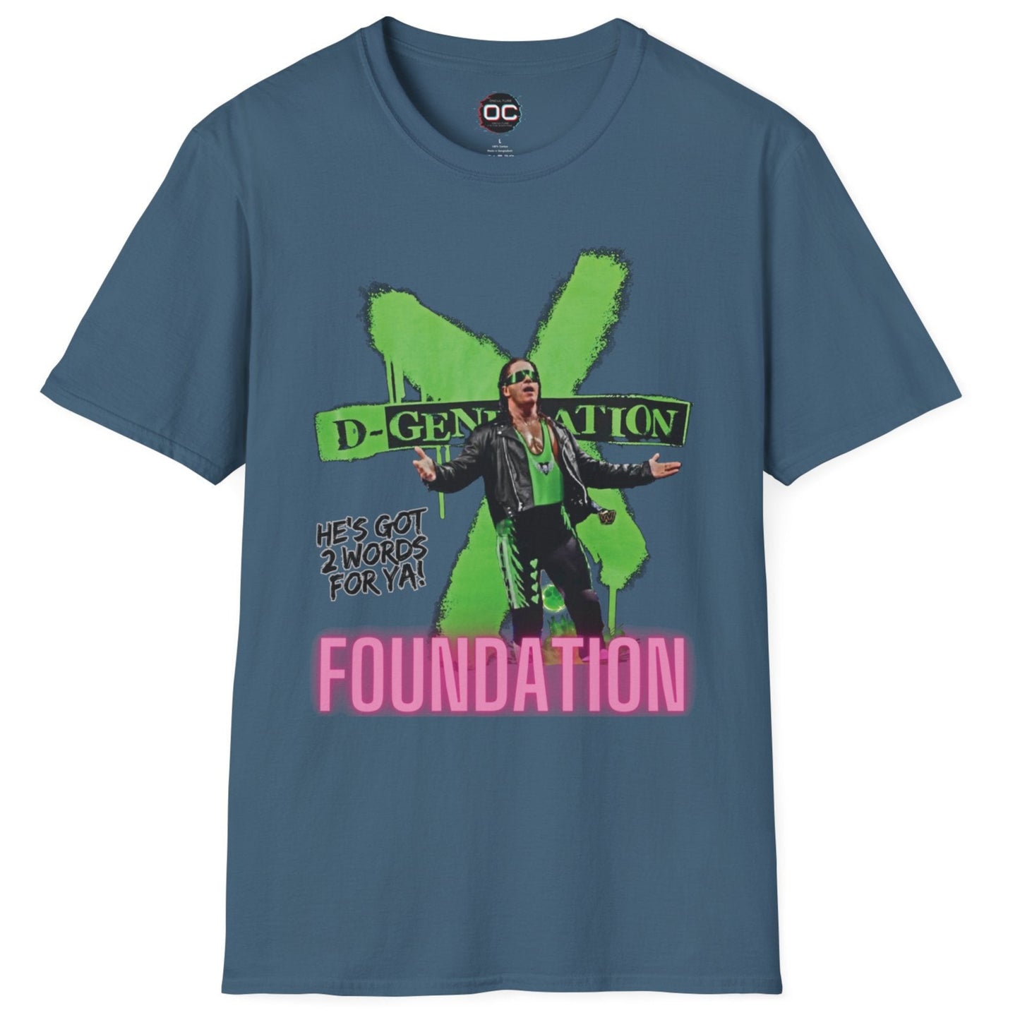 WWE Bret Hart D-generation X Unisex Softstyle T-Shirt, Wrestling Tee, Wrestling Fan Gift, Wrestling Shirt, Wrestling Apparel