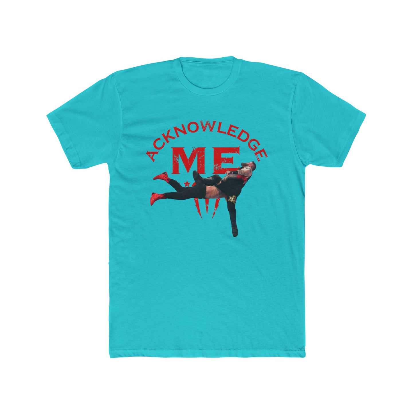 Acknowledge Me Spear T-Shirt β Roman Reigns vs Kevin Owens | WWE Tribal Chief Fan Tee