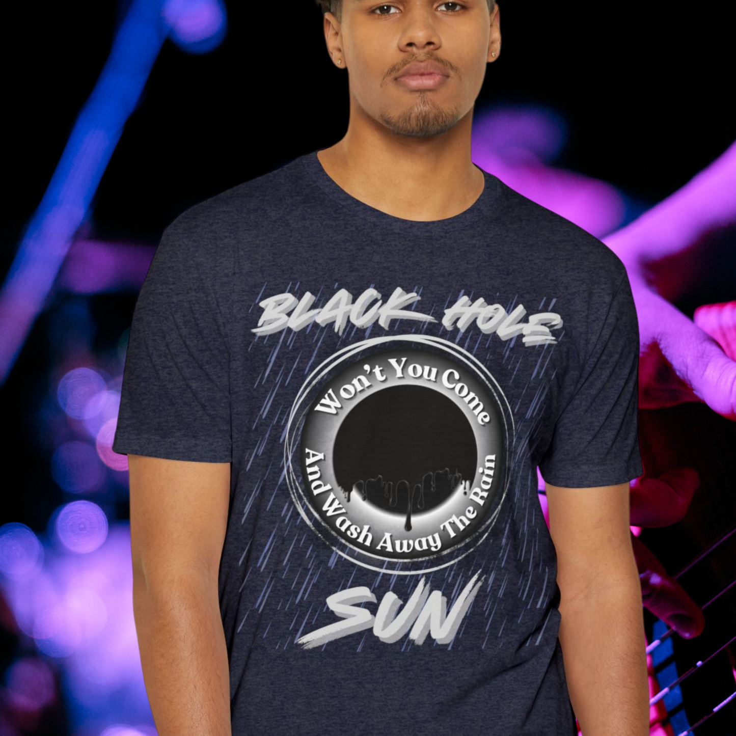 'Black Hole Sun' T-Shirt - 90s Grunge Lyric Tee | Chris Cornell Soundgarden Tribute
