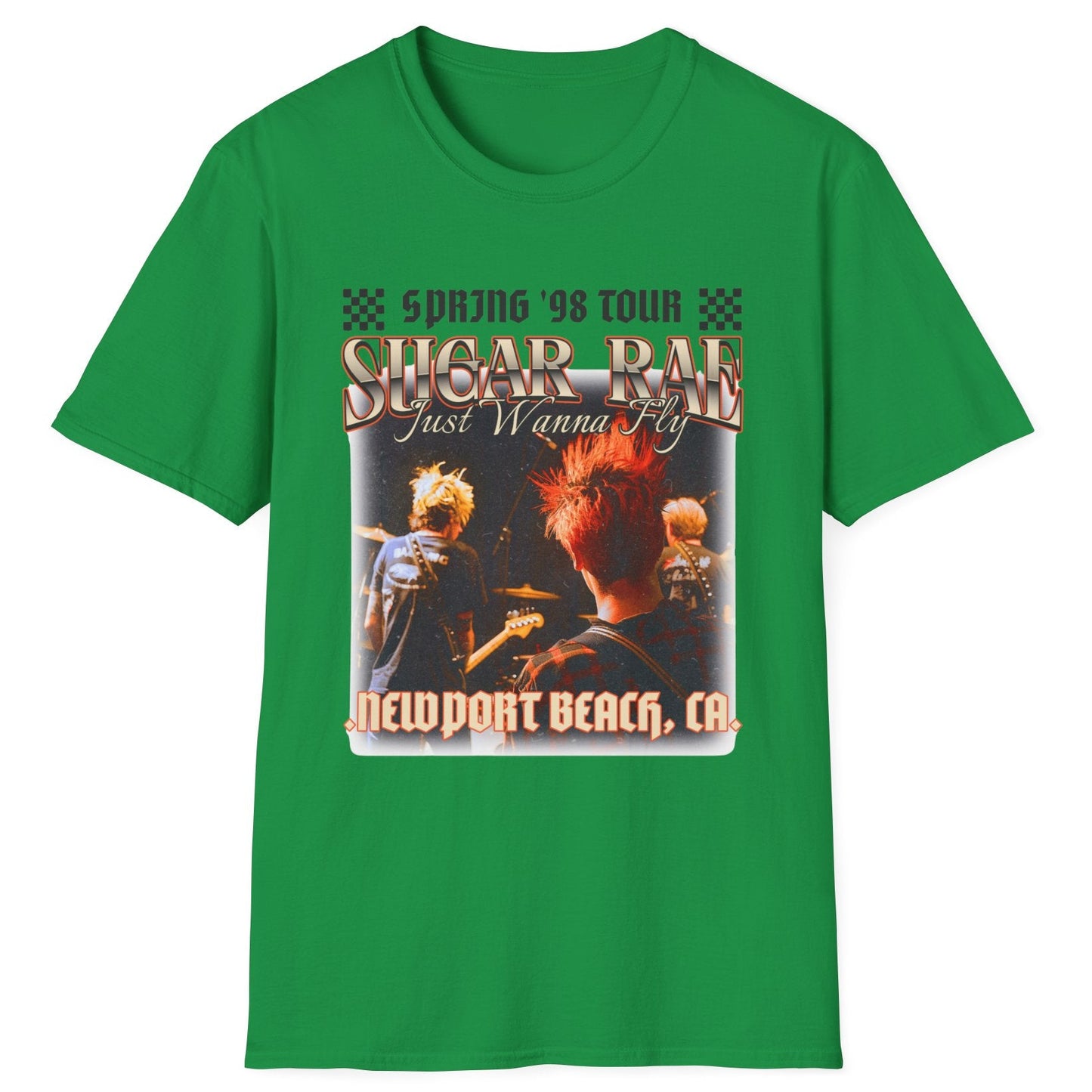 Sugar Rae: Spring '98 Tour T-Shirt β Funny Sugar Ray Band Parody Tee | 90s Concert Spoof Design