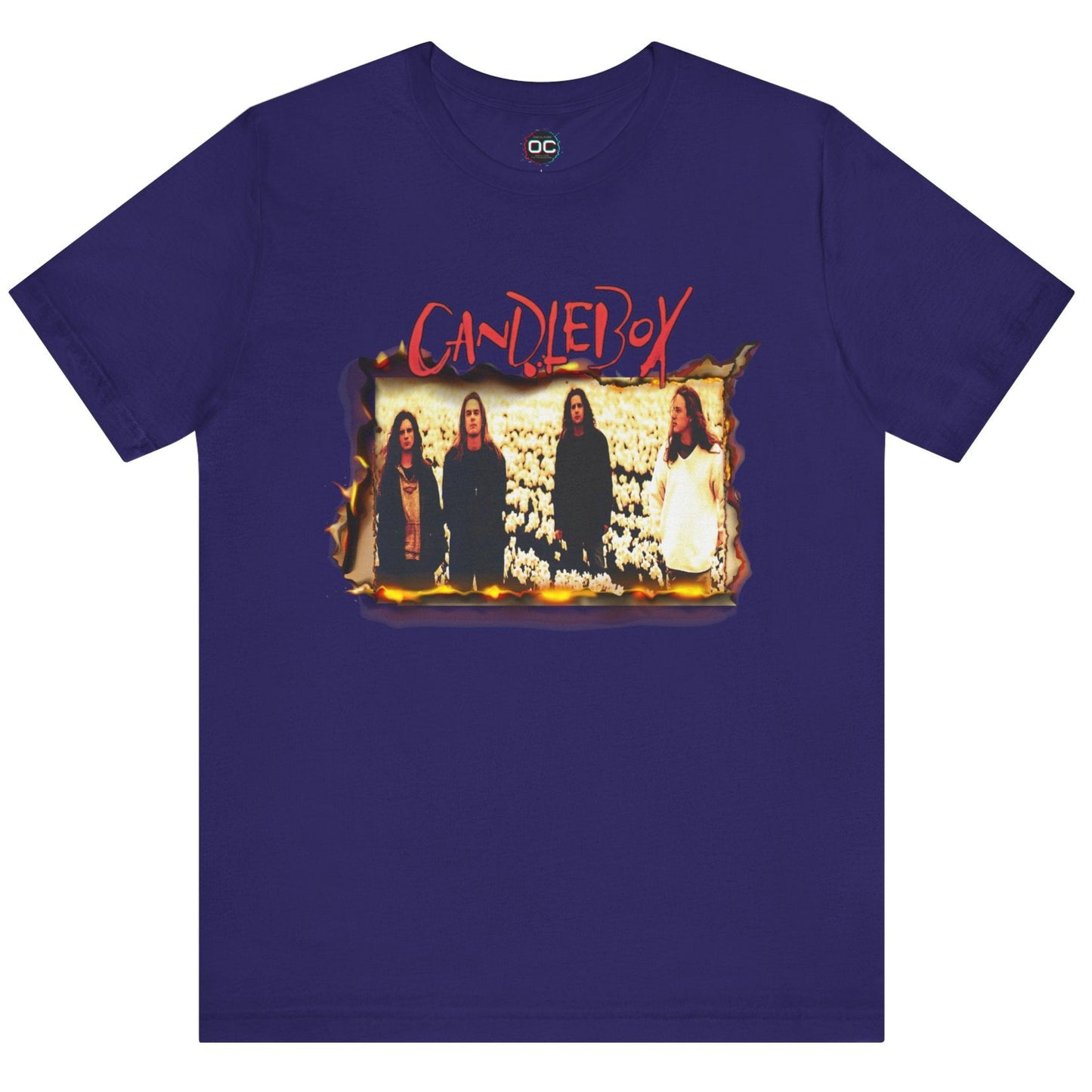 Candlebox Burned Album Cover T-Shirt β Grunge Rock Tribute Tee | Distressed 90s Music Aesthetic