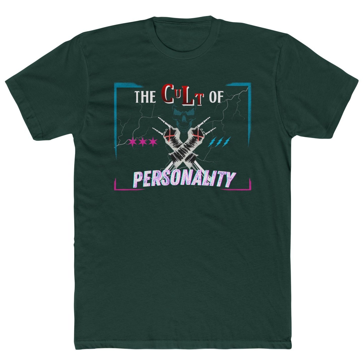 "CM Punk Cult of Personality" T-Shirt – Straight Edge Meets Undead Edge