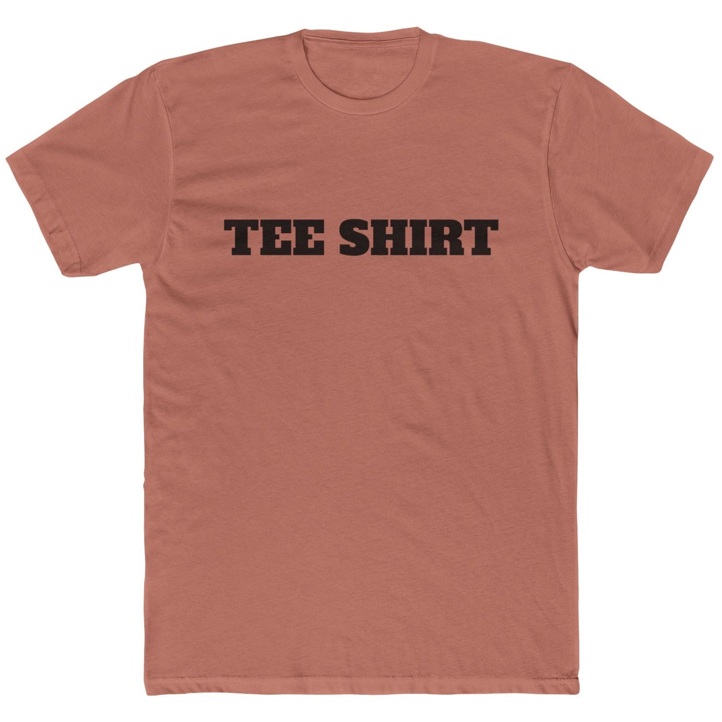 "TEE SHIRT" Funny Minimalist T-Shirt β Ironic Tee for The Sarcastic and Those That Like to State the Obvious