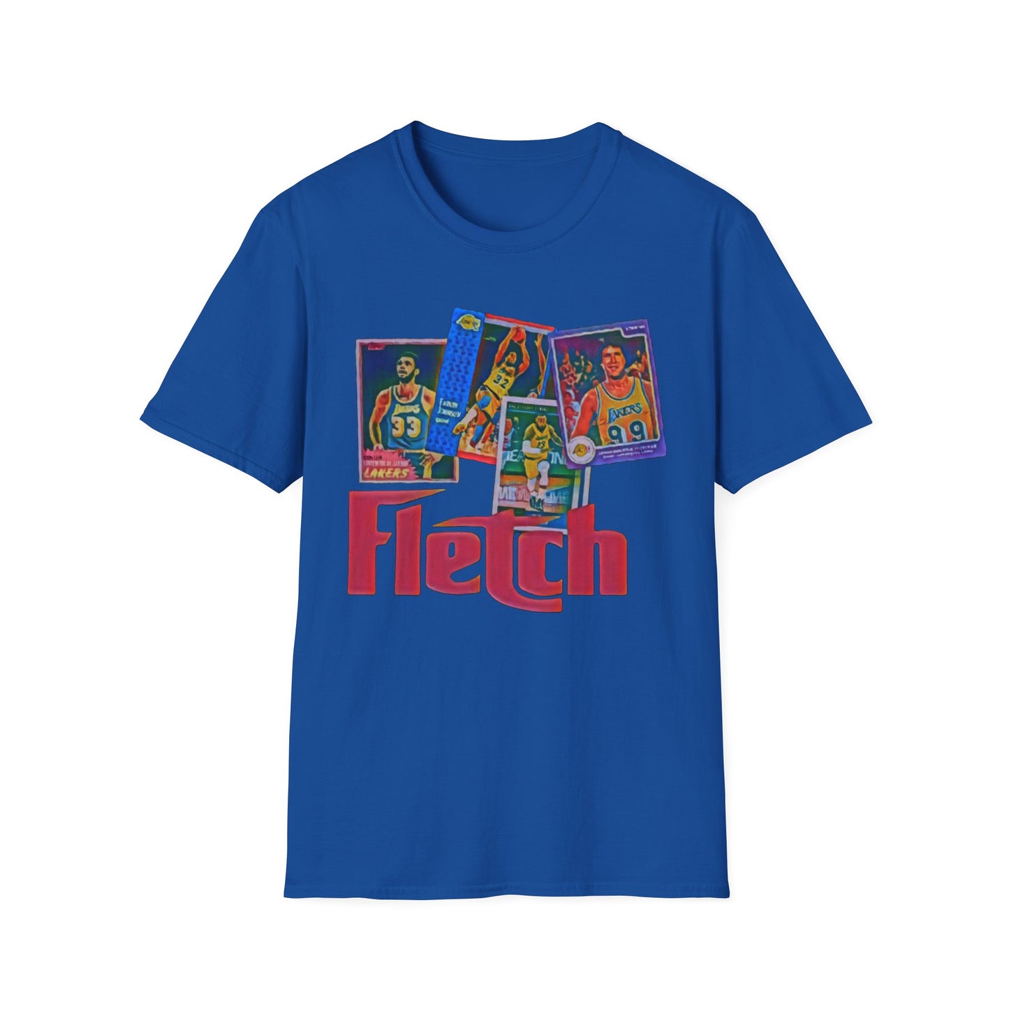 Fletch Lakers Basketball T-Shirt - Vintage Movie Homage Tee | 14 Colors | Chevy Chase Inspired