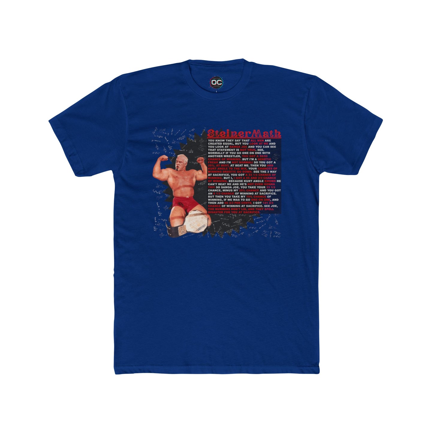 "Steiner Math" Scott Steiner T-Shirt – Because 141 2/3% of Normal Shirts Suck!