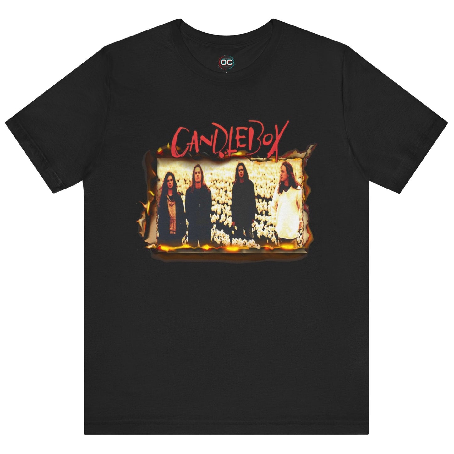 Candlebox Burned Album Cover T-Shirt β Grunge Rock Tribute Tee | Distressed 90s Music Aesthetic