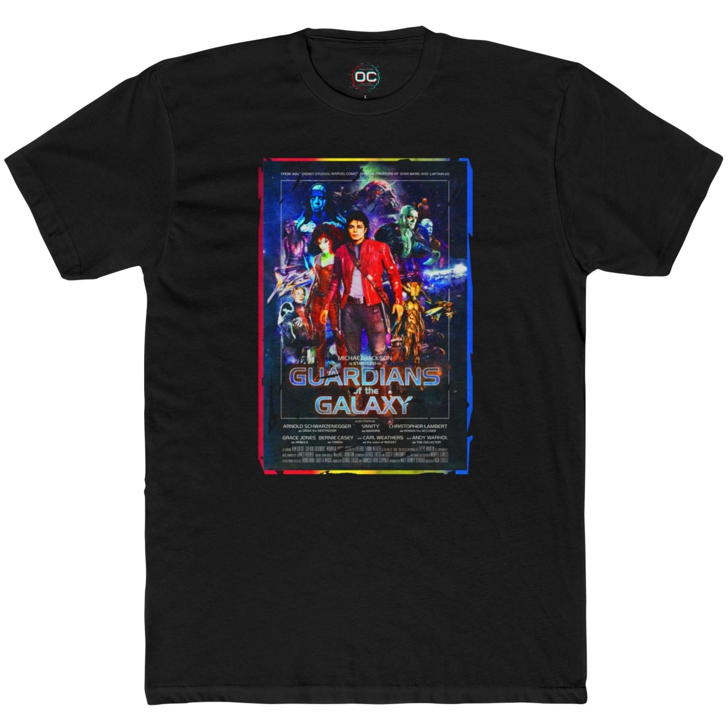 "Guardians of the Radical 80s" Mashup T-Shirt β When Marvel Meets Retro Royalty!