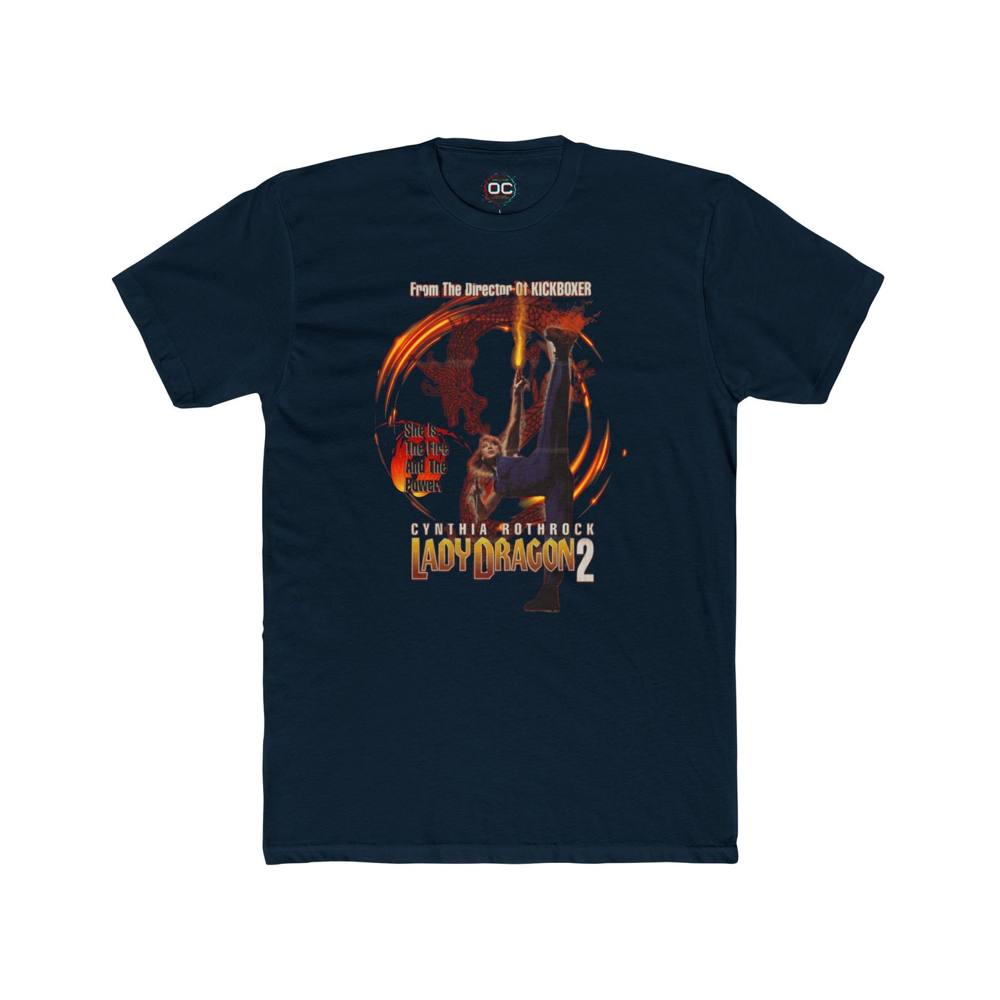 Cynthia Rothrock "Lady Dragon 2" T-Shirt – Vintage Retro Martial Arts Cult Classic Movie Tee
