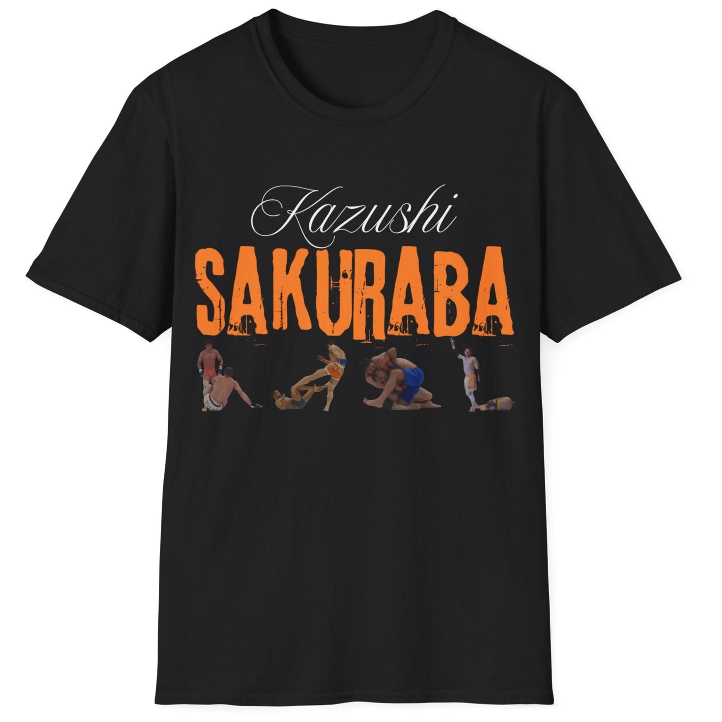 Kazushi Sakuraba "Saku" Tribute T-Shirt – PrideFC Legend Homage | MMA Retro Icon Tee