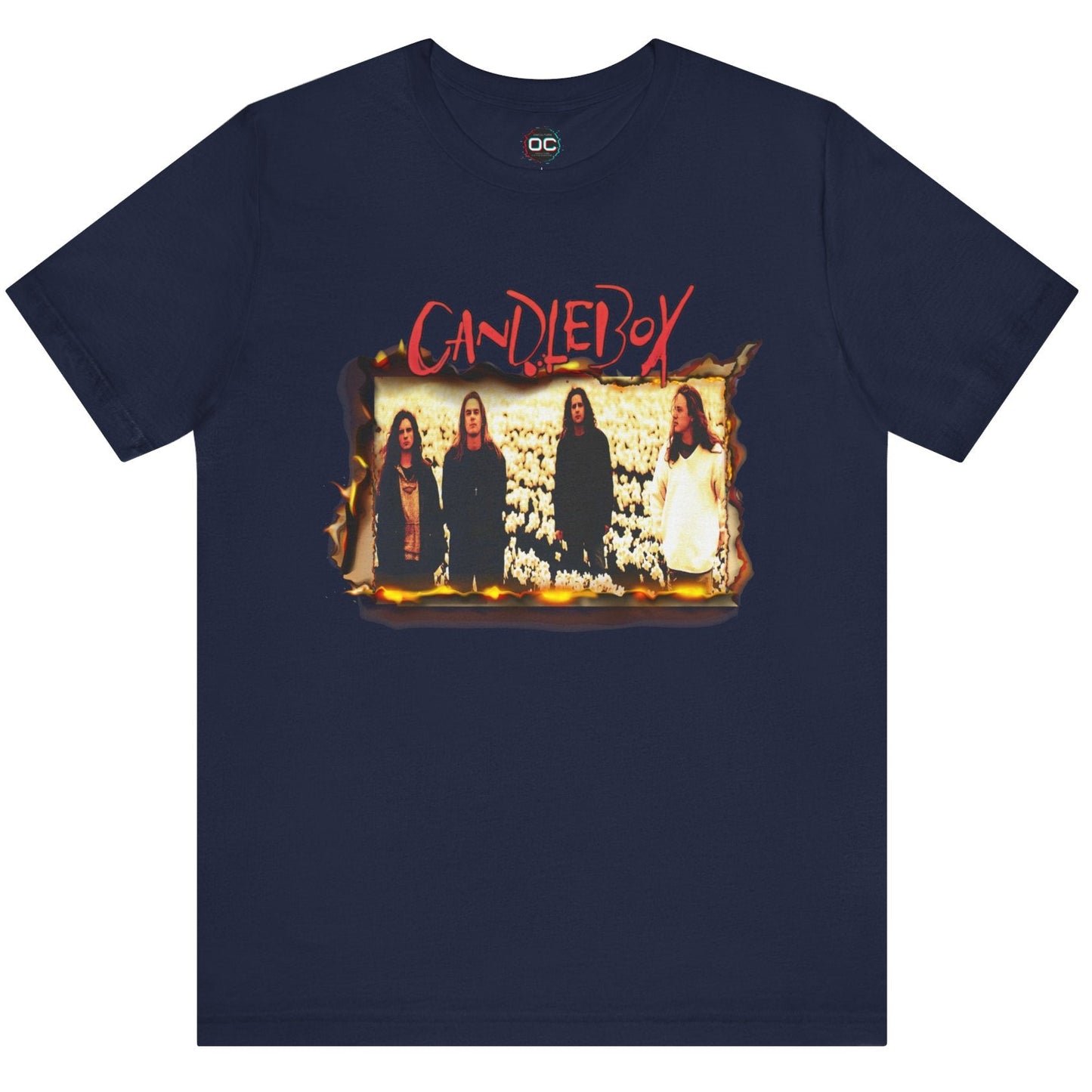 Candlebox Burned Album Cover T-Shirt β Grunge Rock Tribute Tee | Distressed 90s Music Aesthetic