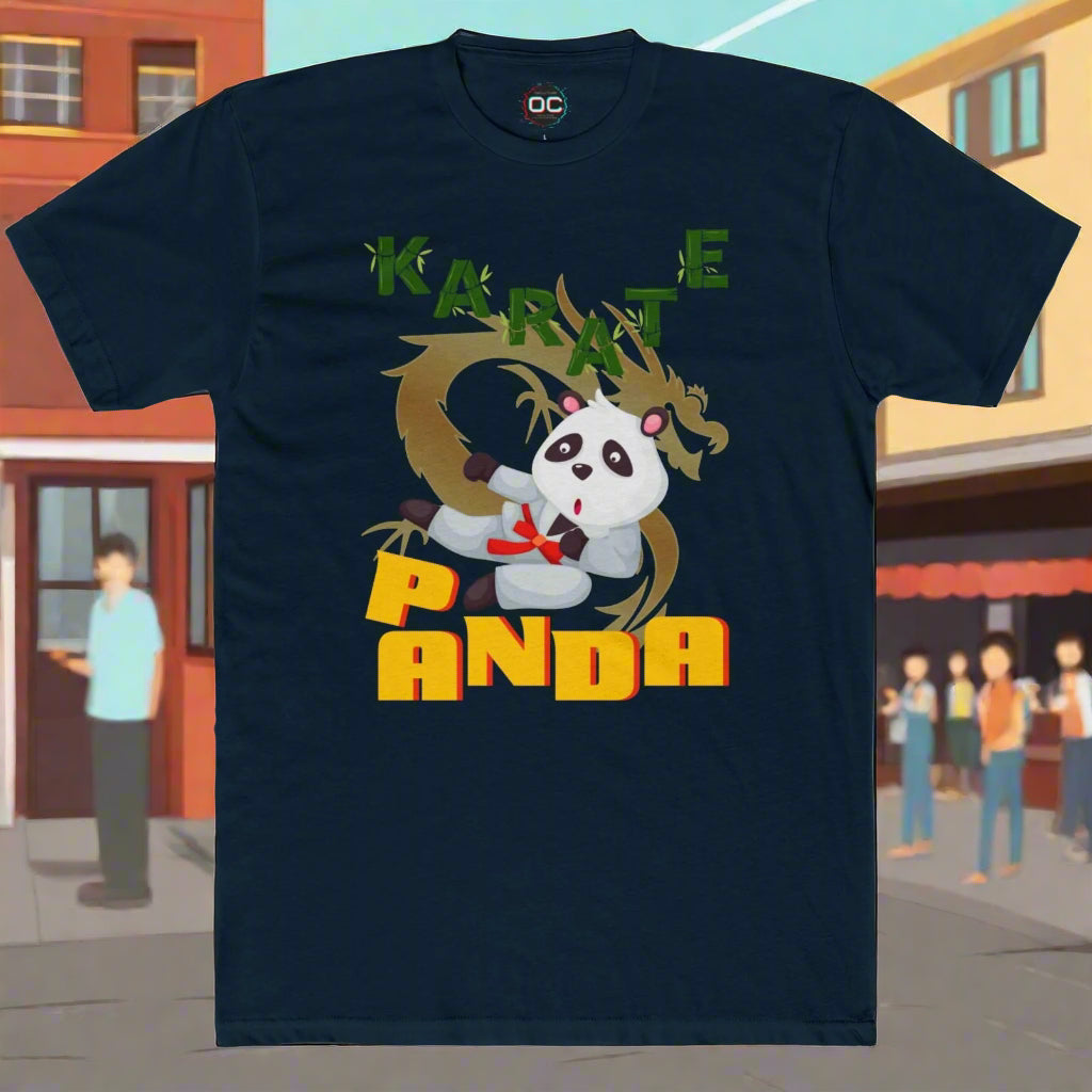 Karate Panda T-Shirt – Unleash Your Inner Martial Artist with a Punch of Humor!