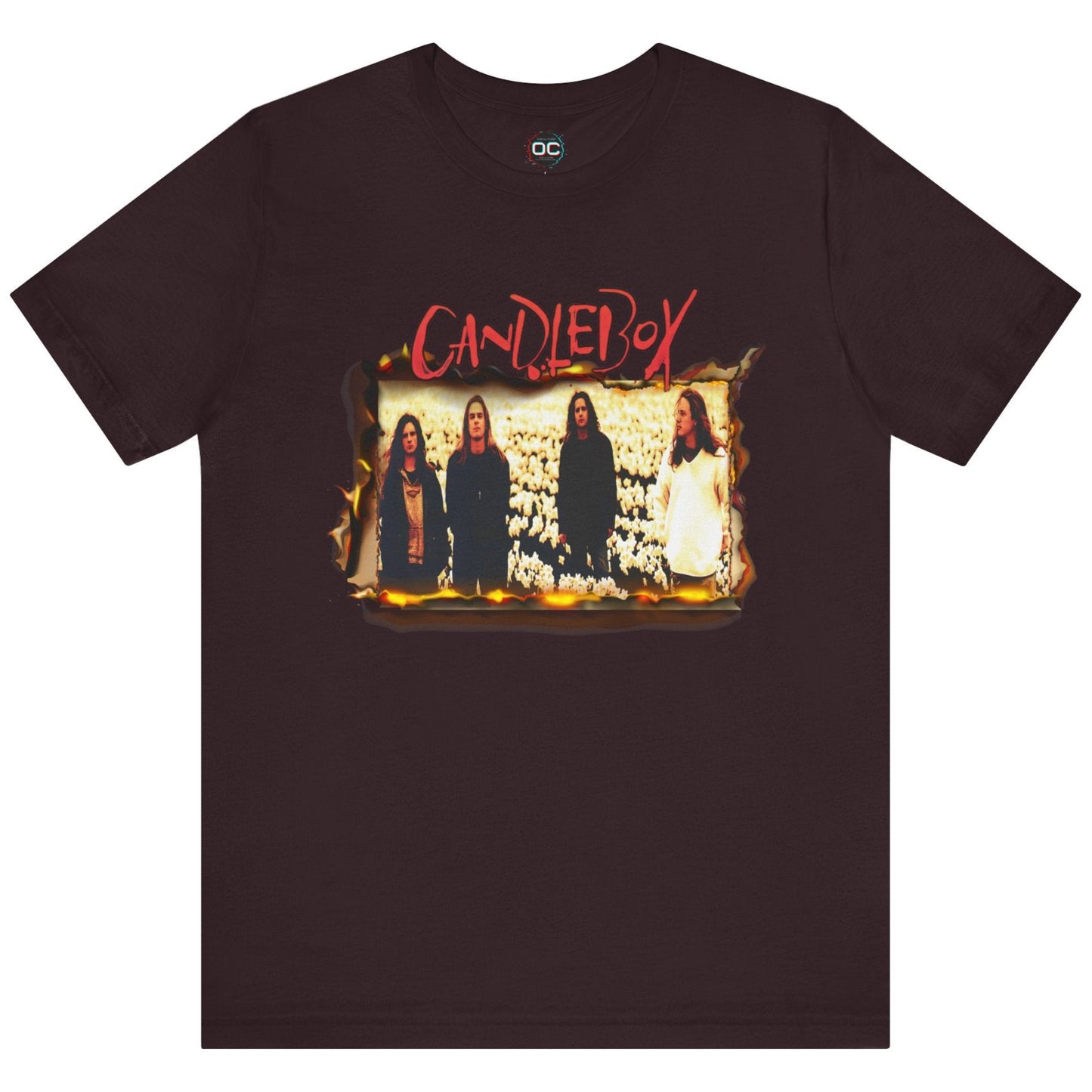 Candlebox Burned Album Cover T-Shirt β Grunge Rock Tribute Tee | Distressed 90s Music Aesthetic