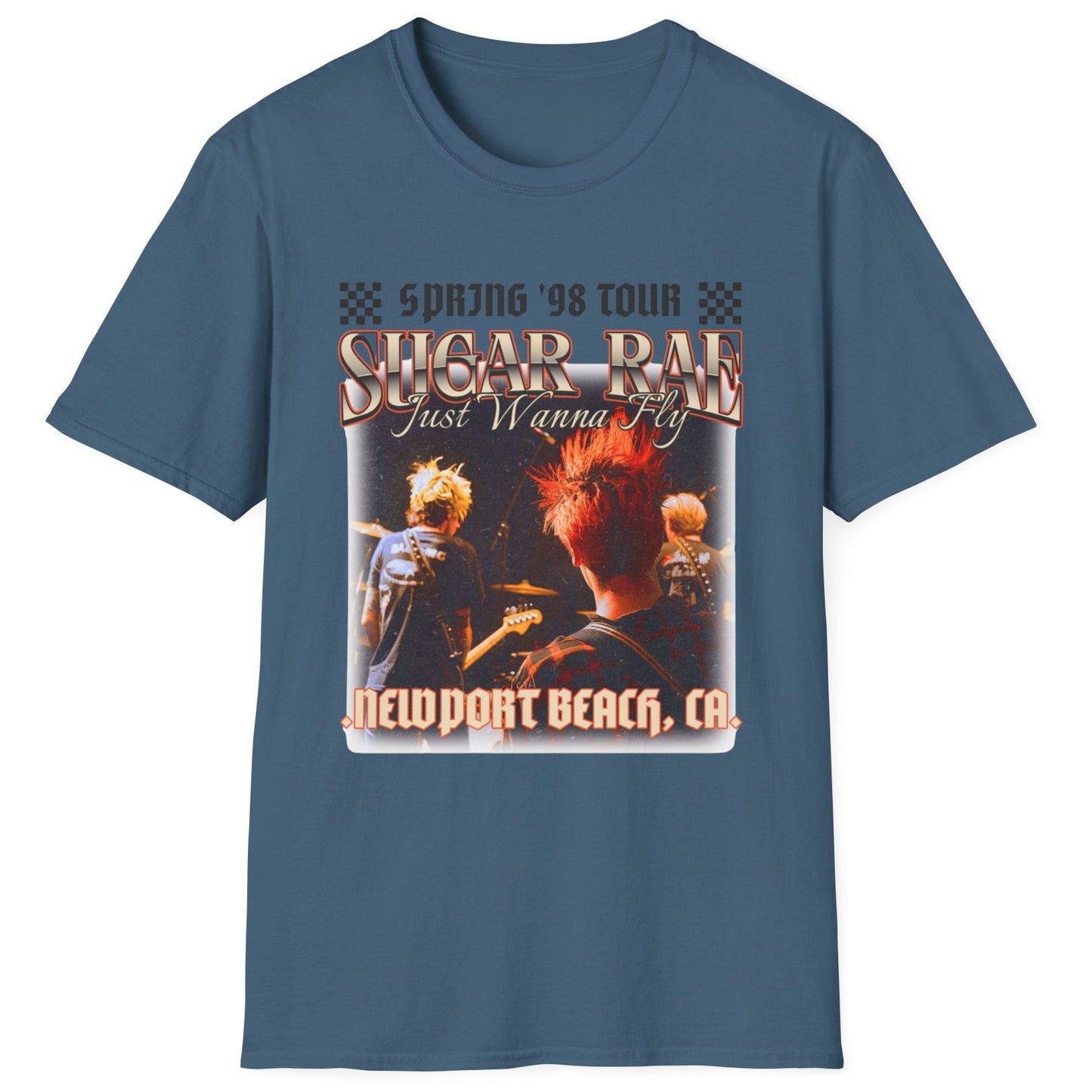 Sugar Rae: Spring '98 Tour T-Shirt β Funny Sugar Ray Band Parody Tee | 90s Concert Spoof Design