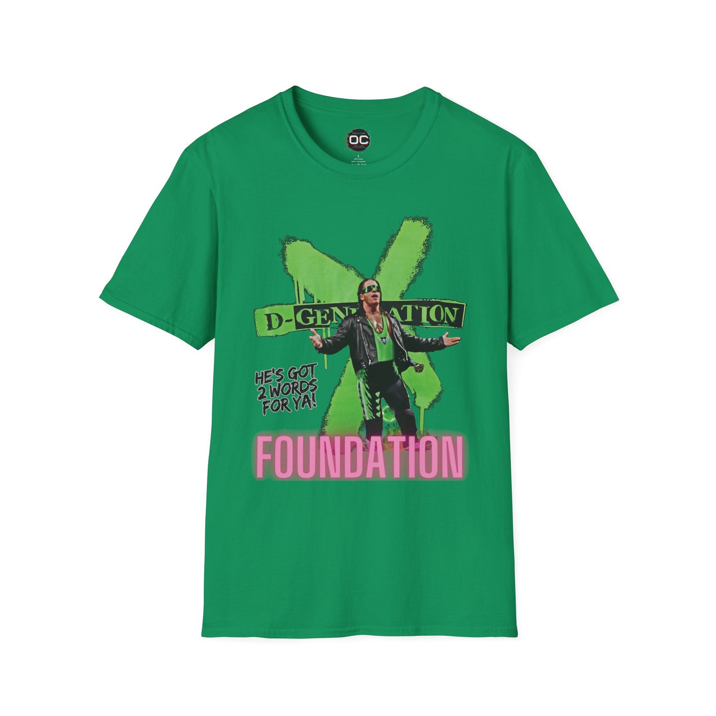 WWE Bret Hart D-generation X Unisex Softstyle T-Shirt, Wrestling Tee, Wrestling Fan Gift, Wrestling Shirt, Wrestling Apparel