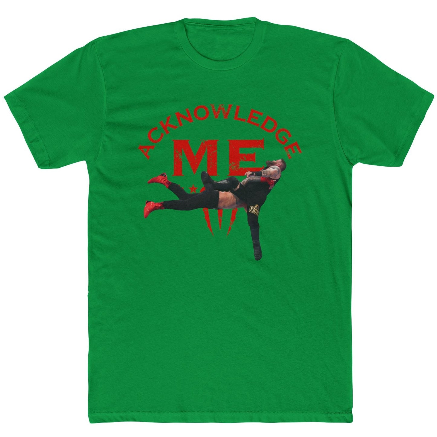 Acknowledge Me Spear T-Shirt β Roman Reigns vs Kevin Owens | WWE Tribal Chief Fan Tee