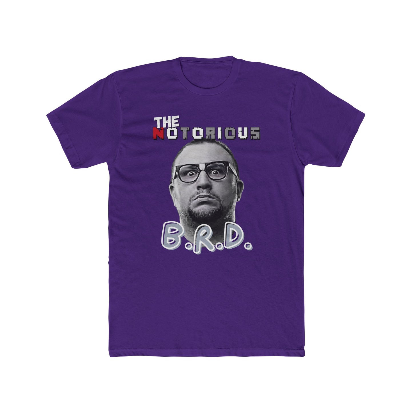 The Notorious B.R.D. T-Shirt - Bubba Ray Dudley Homage Retro Style Tee
