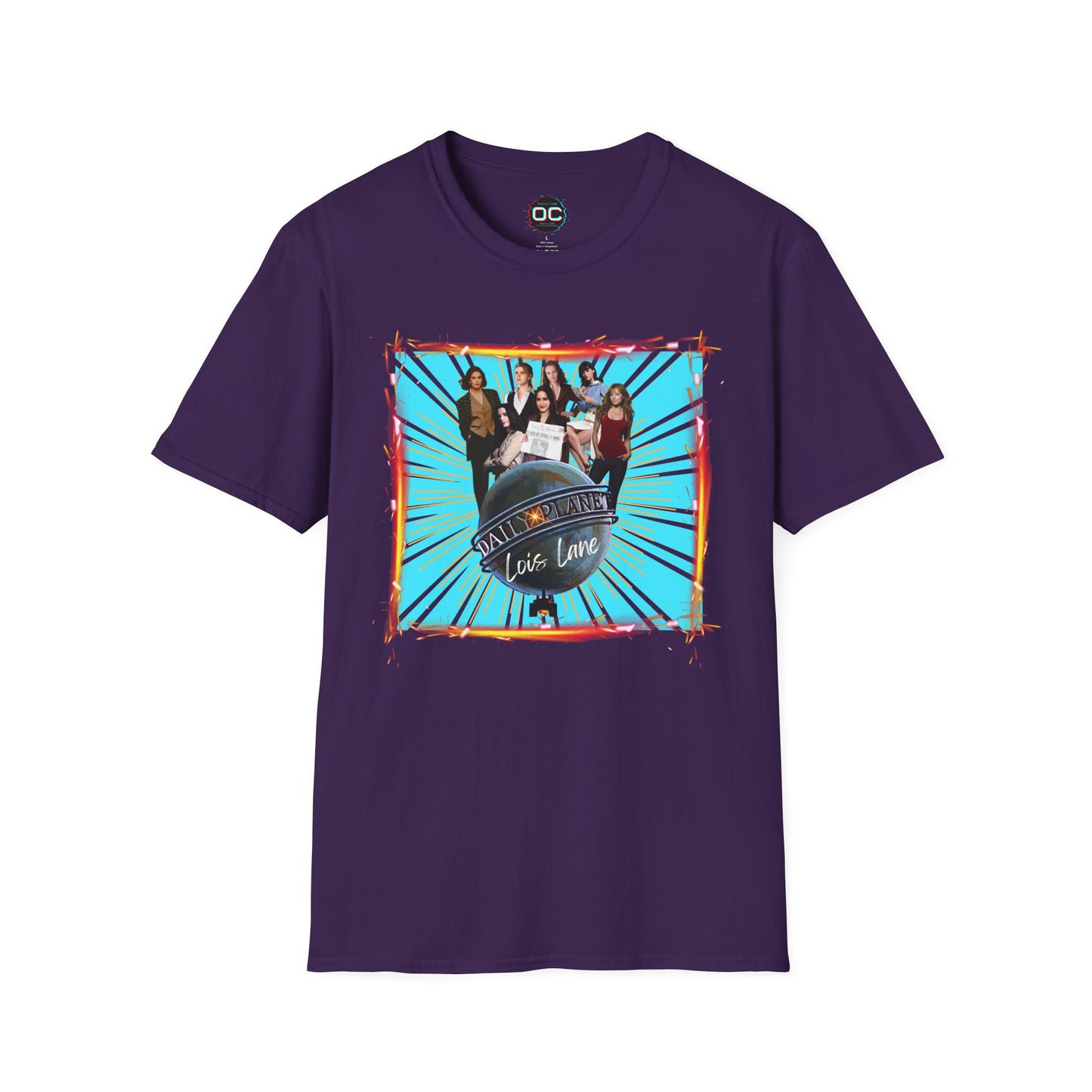 Lois Lane Tribute Tee – Daily Planet Globe Edition T-Shirt