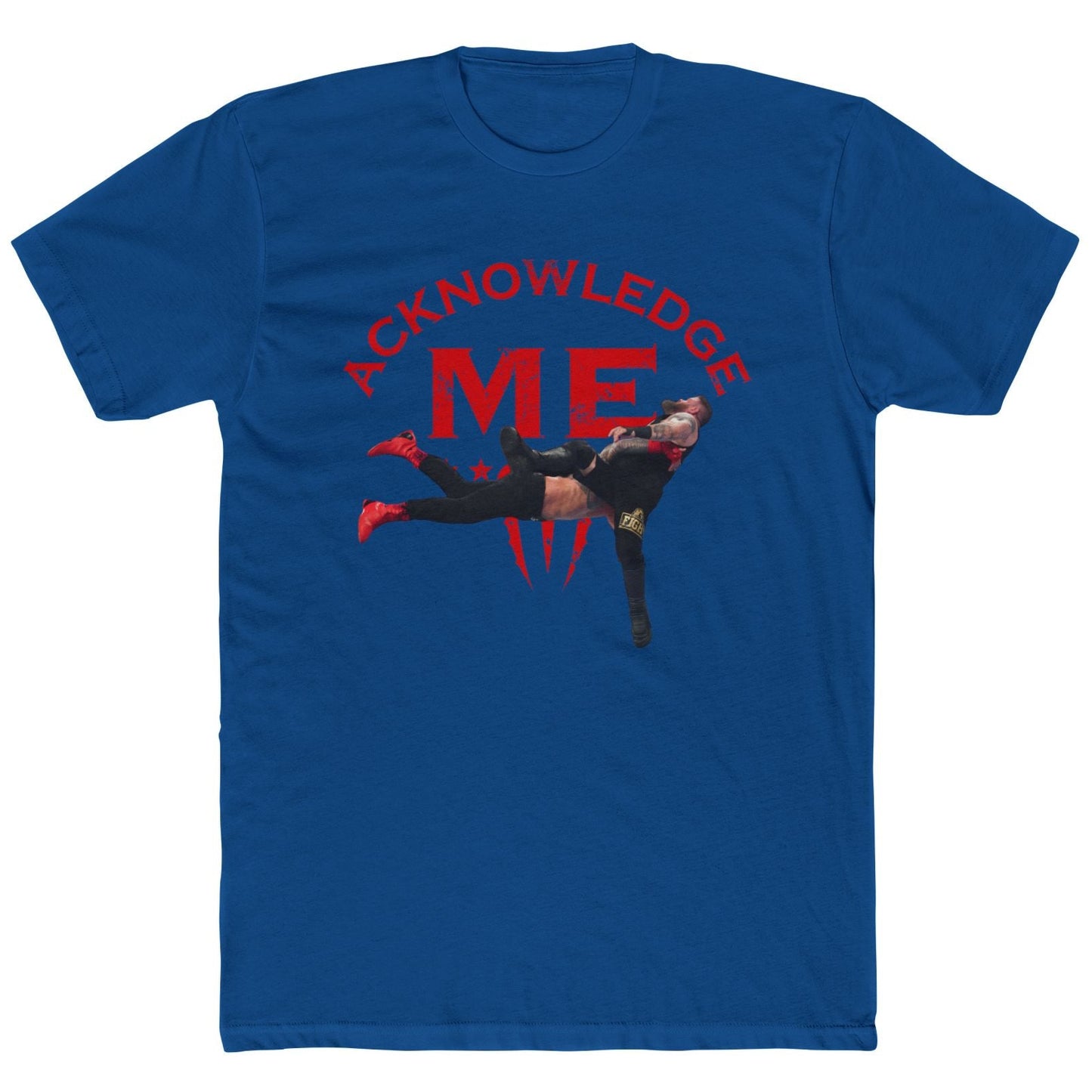 Acknowledge Me Spear T-Shirt β Roman Reigns vs Kevin Owens | WWE Tribal Chief Fan Tee