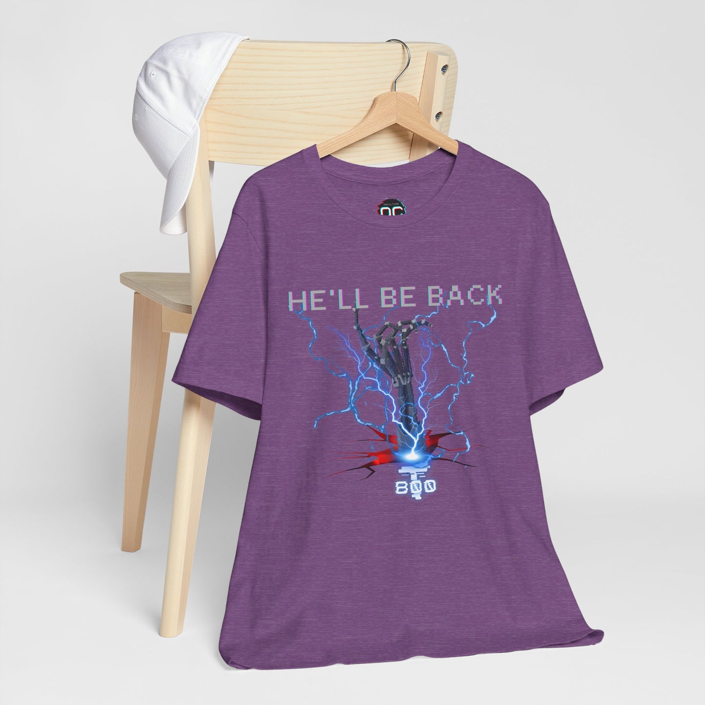 T-800 “He’ll Be Back” Edition Tee – Cybernetic Terminator Tribute T-Shirt