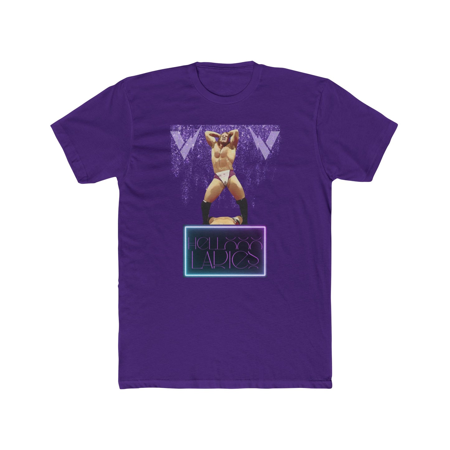 Val Venis "Hello Ladies" T-Shirt – WWF Attitude Era Tribute Tee | Gold Spark Shower + Signature Pose