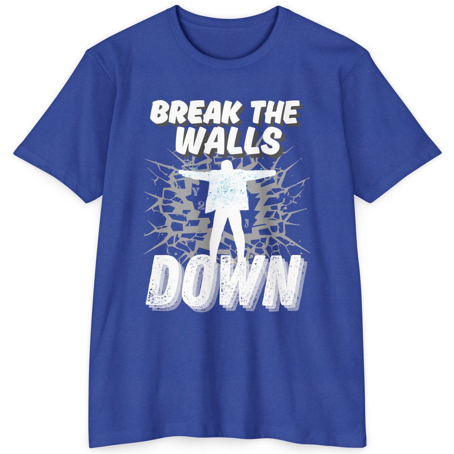 Chris Jericho 'Break The Walls Down' T-Shirt - Light-Up Jacket Inspired Wrestling Tee
