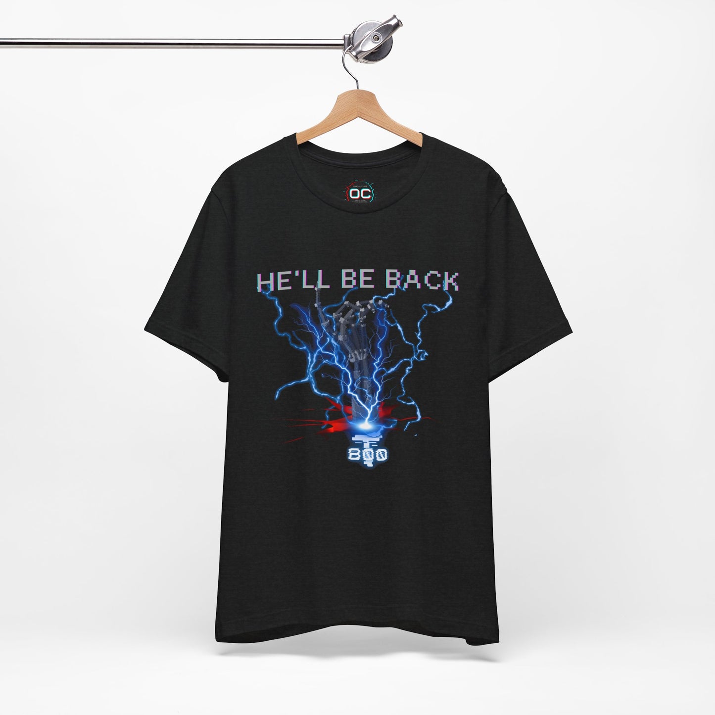 T-800 “He’ll Be Back” Edition Tee – Cybernetic Terminator Tribute T-Shirt