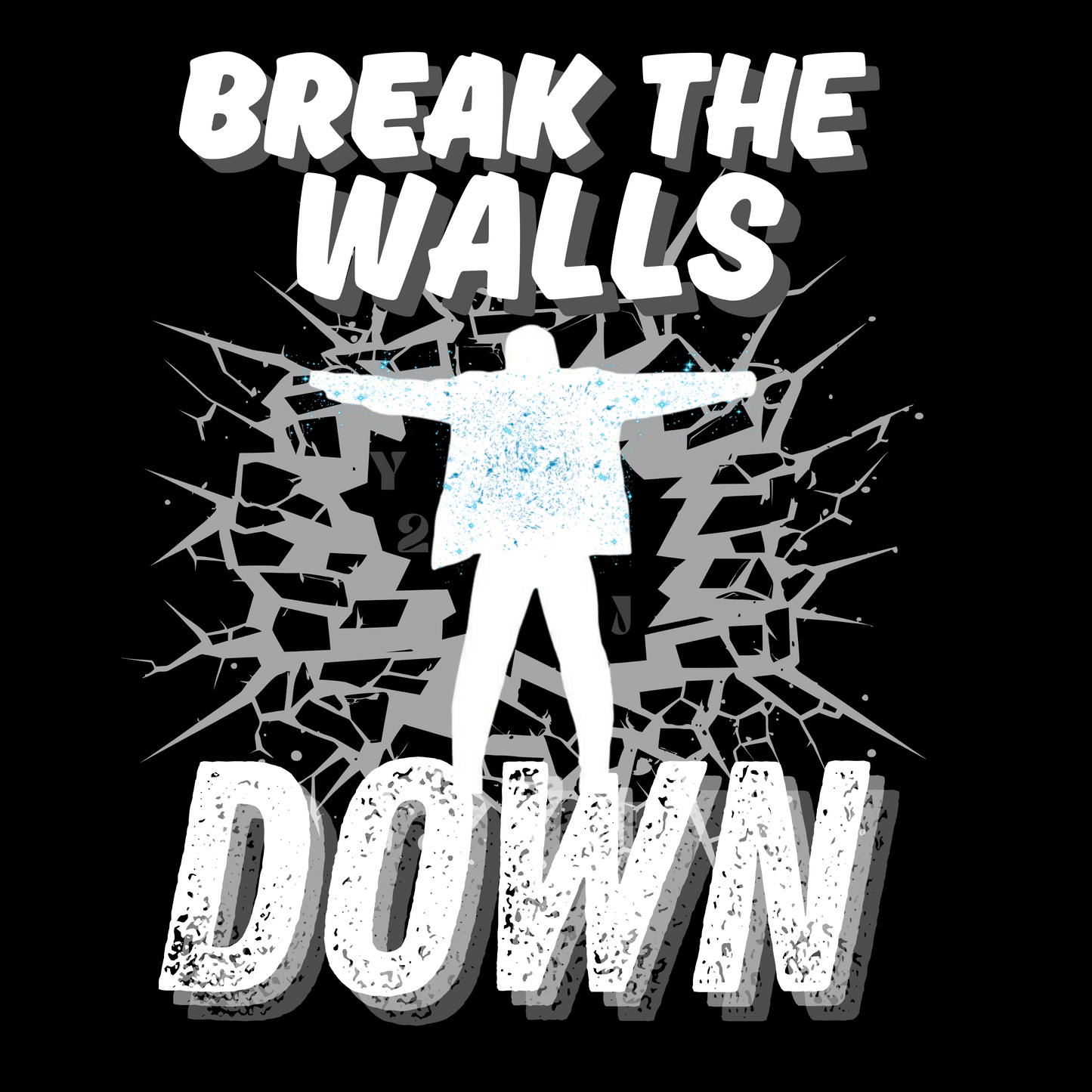Chris Jericho 'Break The Walls Down' T-Shirt - Light-Up Jacket Inspired Wrestling Tee
