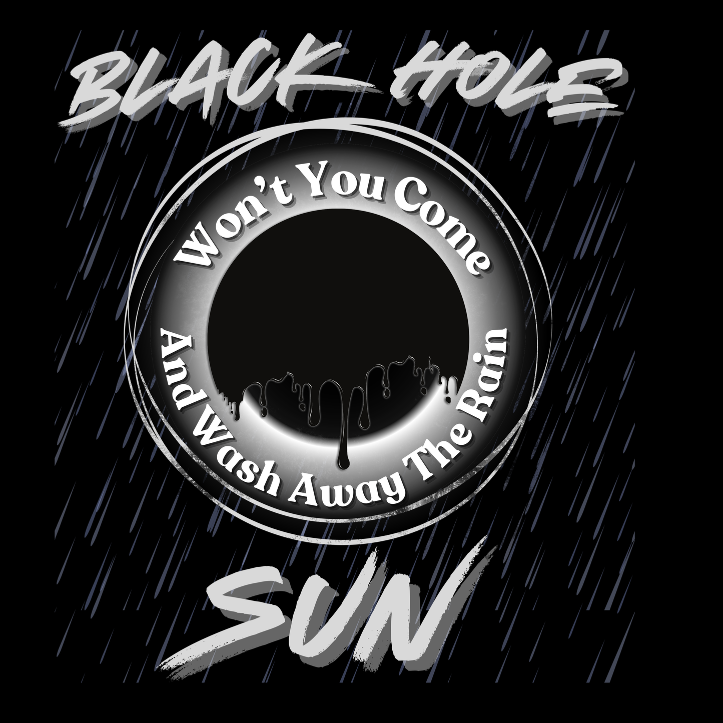 'Black Hole Sun' T-Shirt - 90s Grunge Lyric Tee | Chris Cornell Soundgarden Tribute