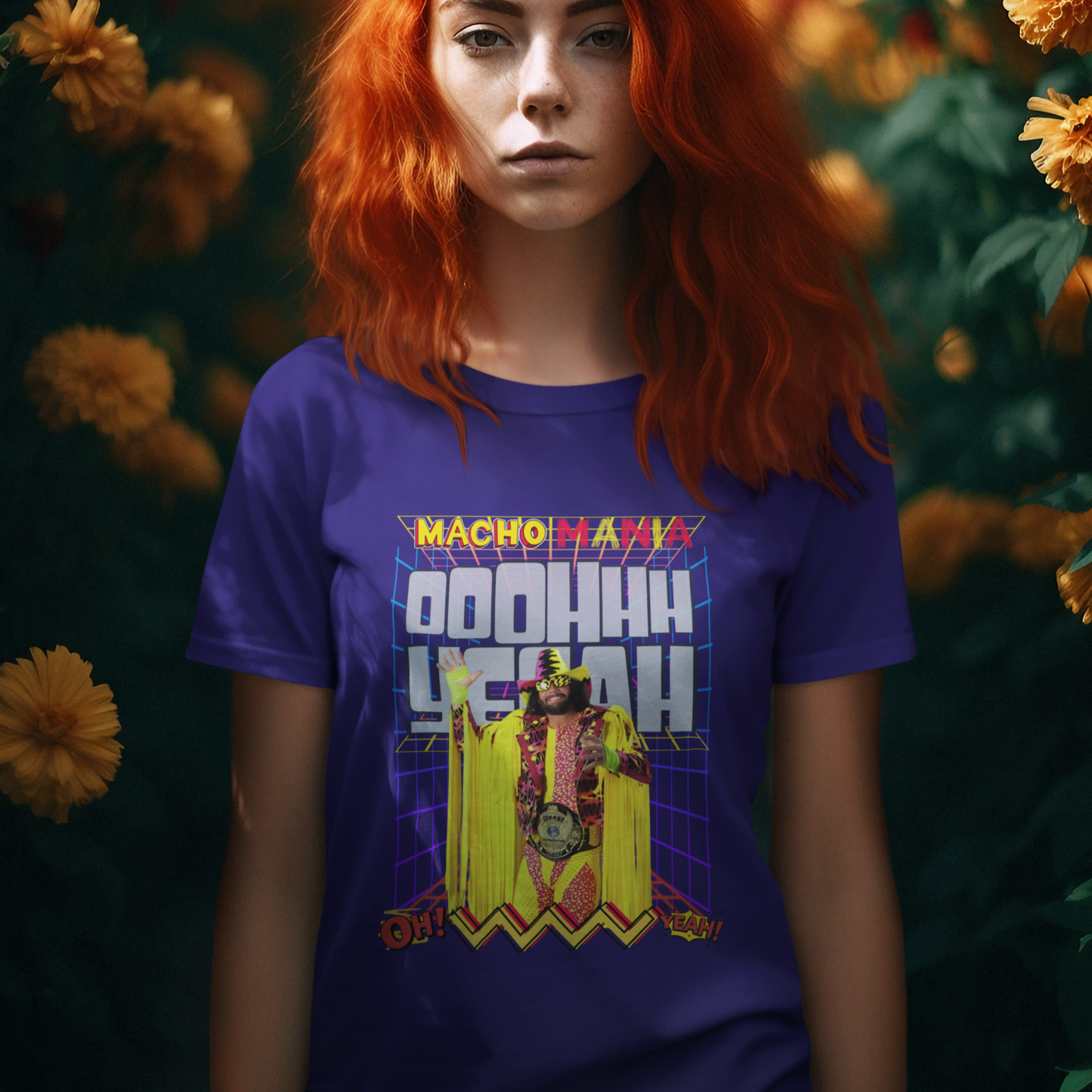 Macho Mania Randy Savage T-Shirt – Snap Into This Slim Jim of Style!