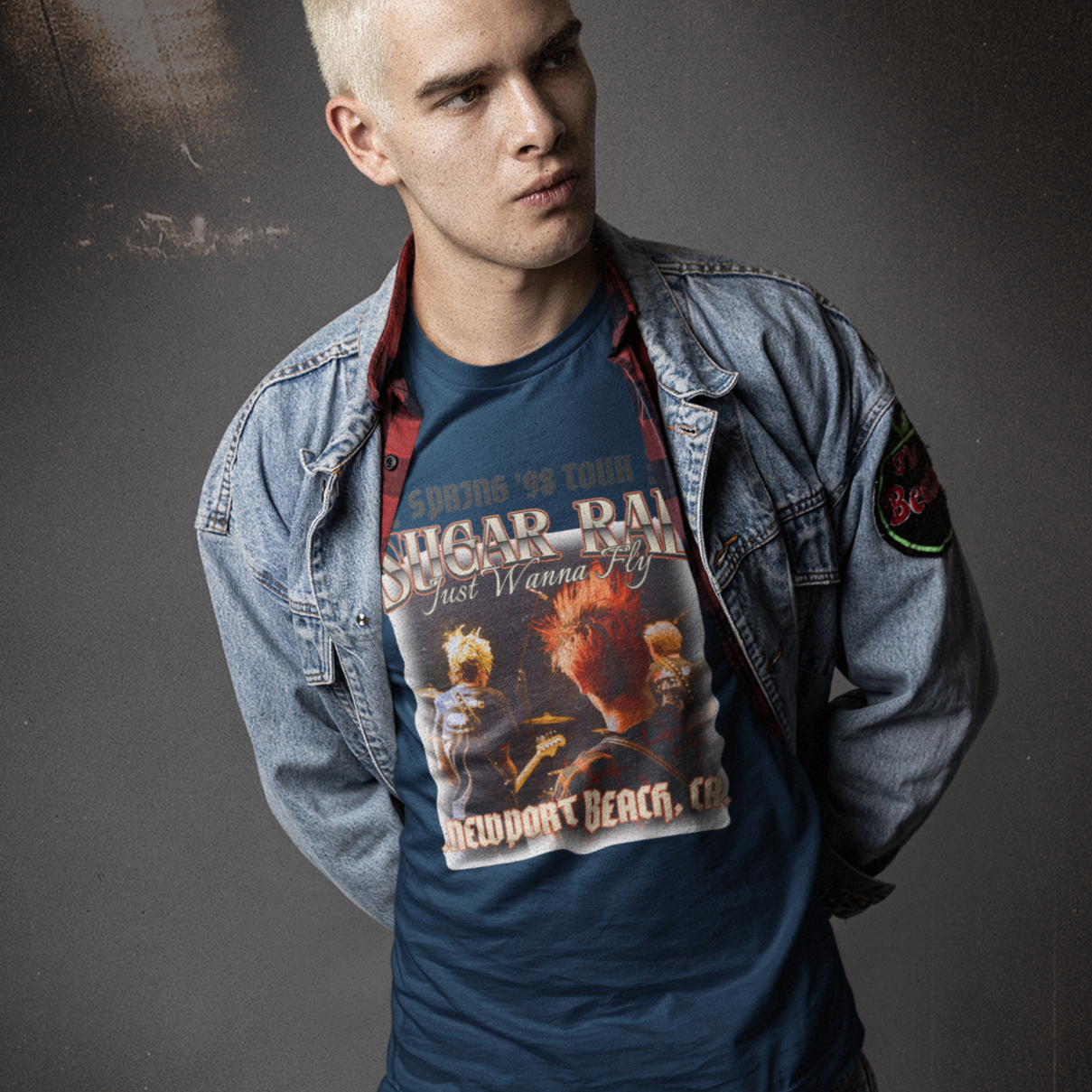 Sugar Rae: Spring '98 Tour T-Shirt β Funny Sugar Ray Band Parody Tee | 90s Concert Spoof Design