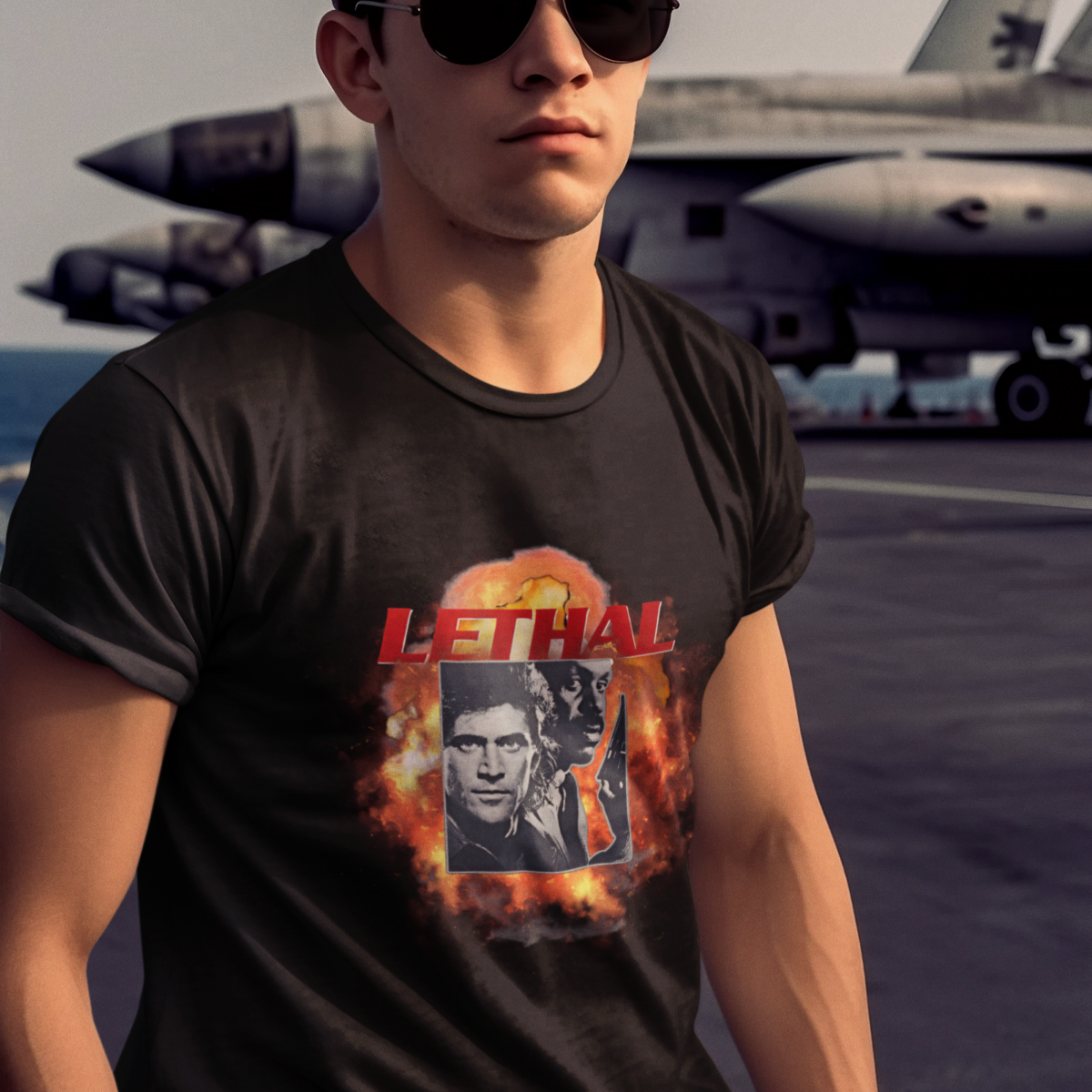 "I'm Not Too Old For This Sh*t" Retro Lethal Weapon Tee | Be The Weapon, Wear This Shirt