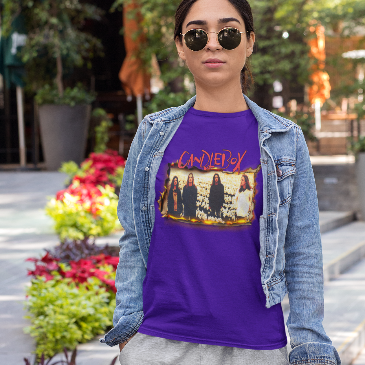 Candlebox Burned Album Cover T-Shirt β Grunge Rock Tribute Tee | Distressed 90s Music Aesthetic