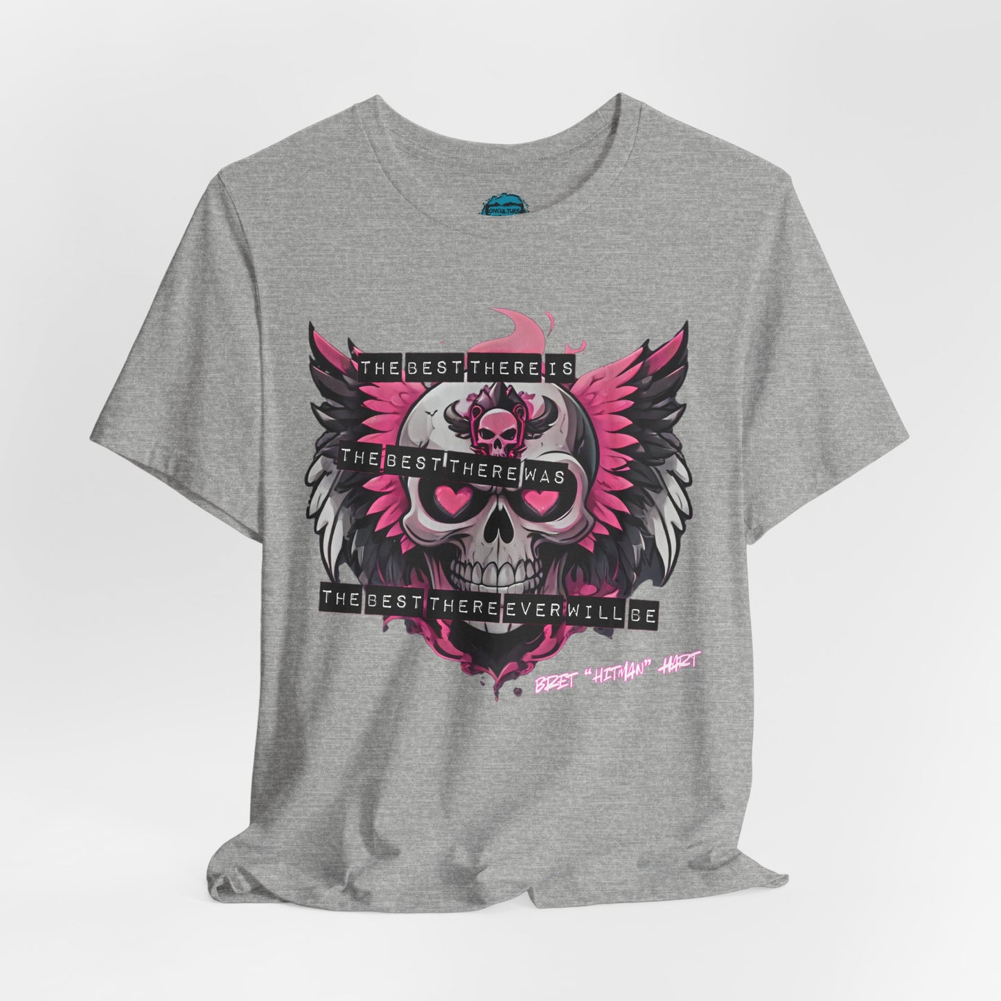 The Best Skull & Wings Logo Tee – Wrestling Legend Tribute T-Shirt