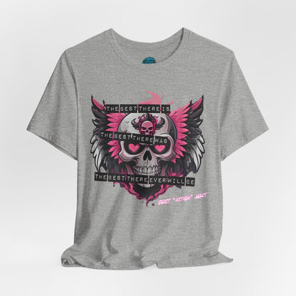 The Best Skull & Wings Logo Tee – Wrestling Legend Tribute T-Shirt