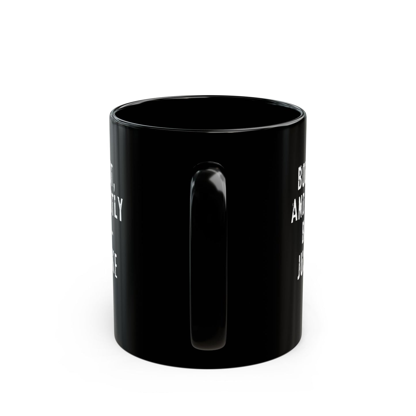 The Bold, Hot, and Slightly Bitter Mug - In Black